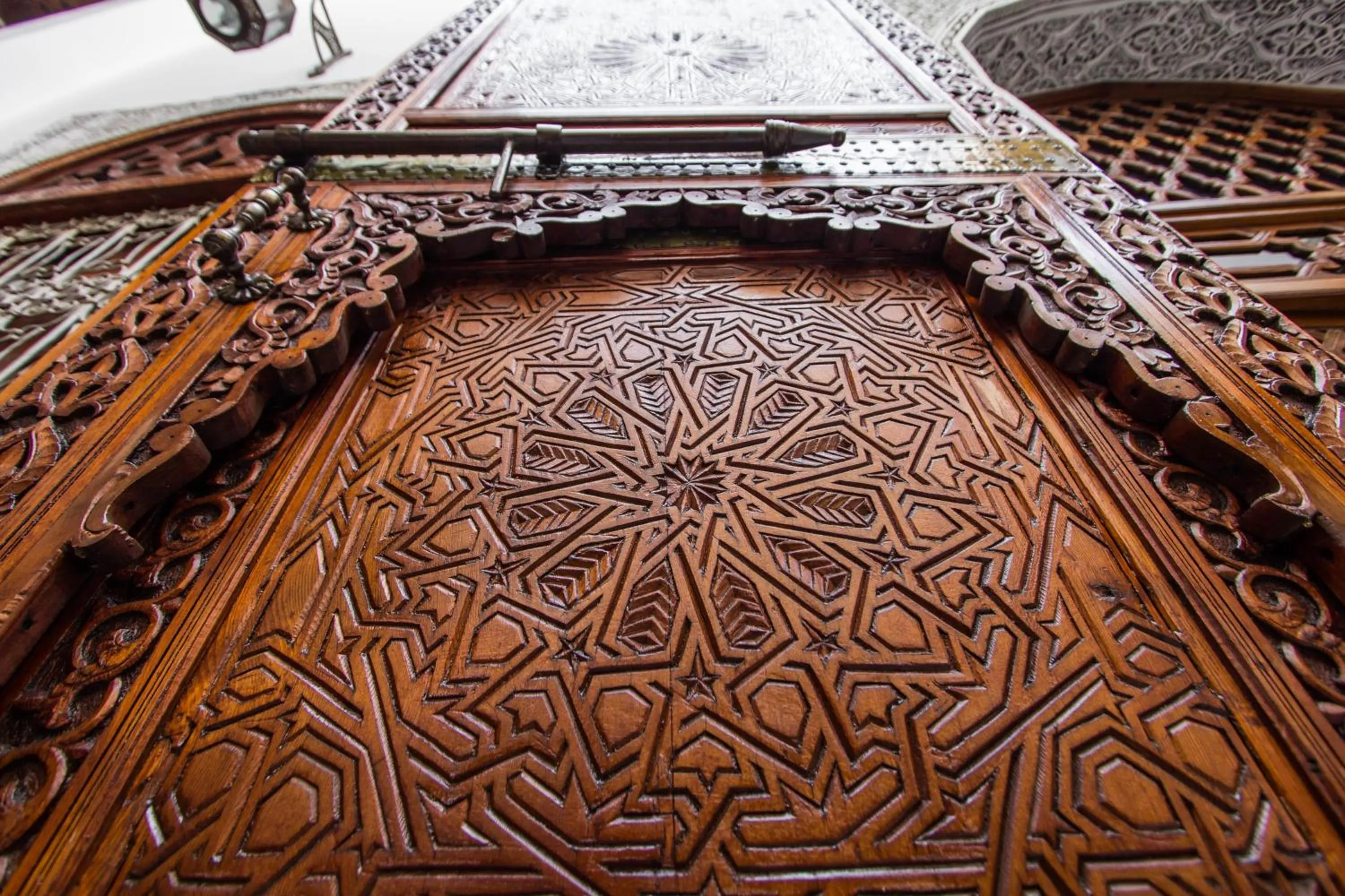 Decorative detail in Riad - Dar Al Andalous