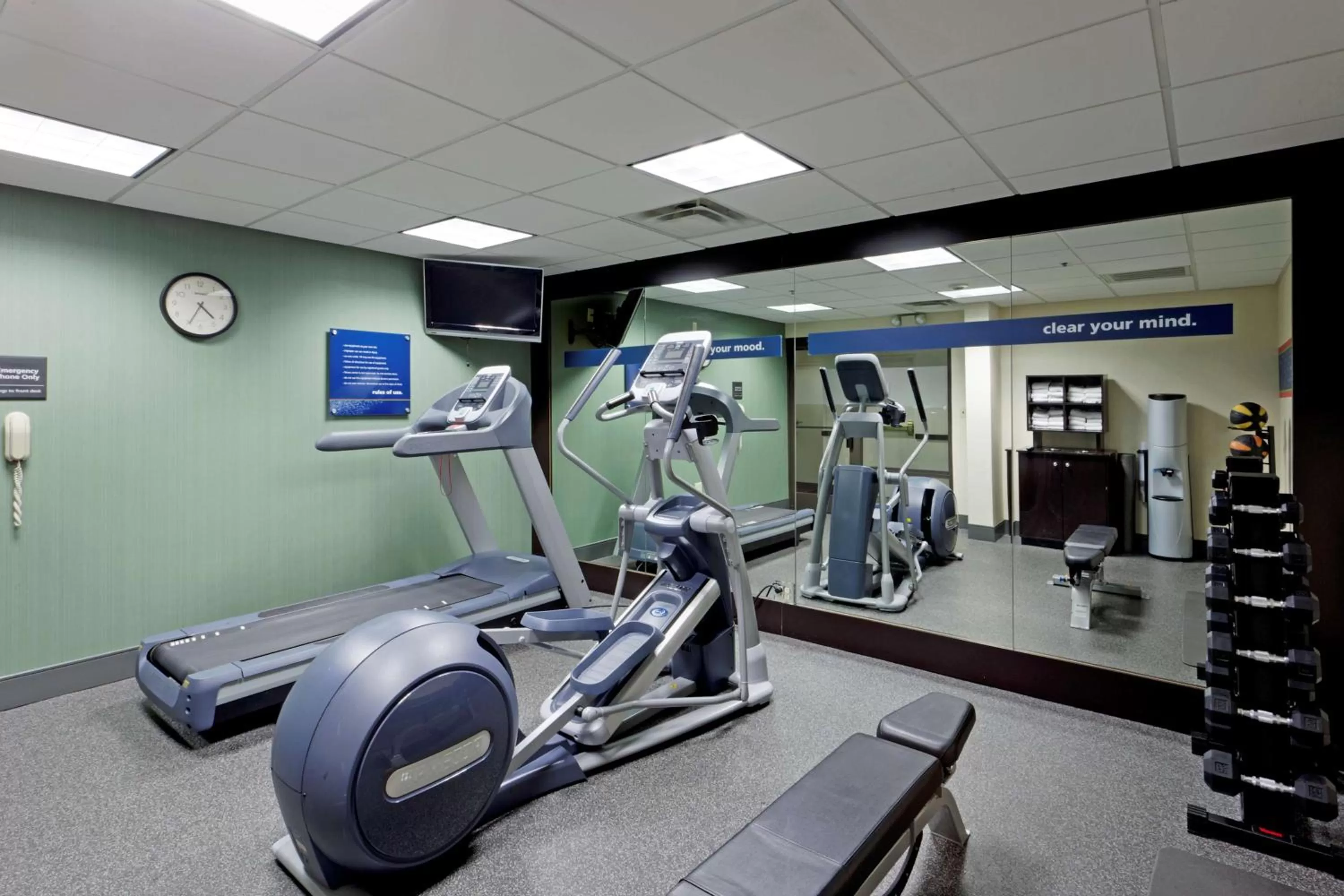 Fitness centre/facilities in Hampton Inn Dumfries/Quantico