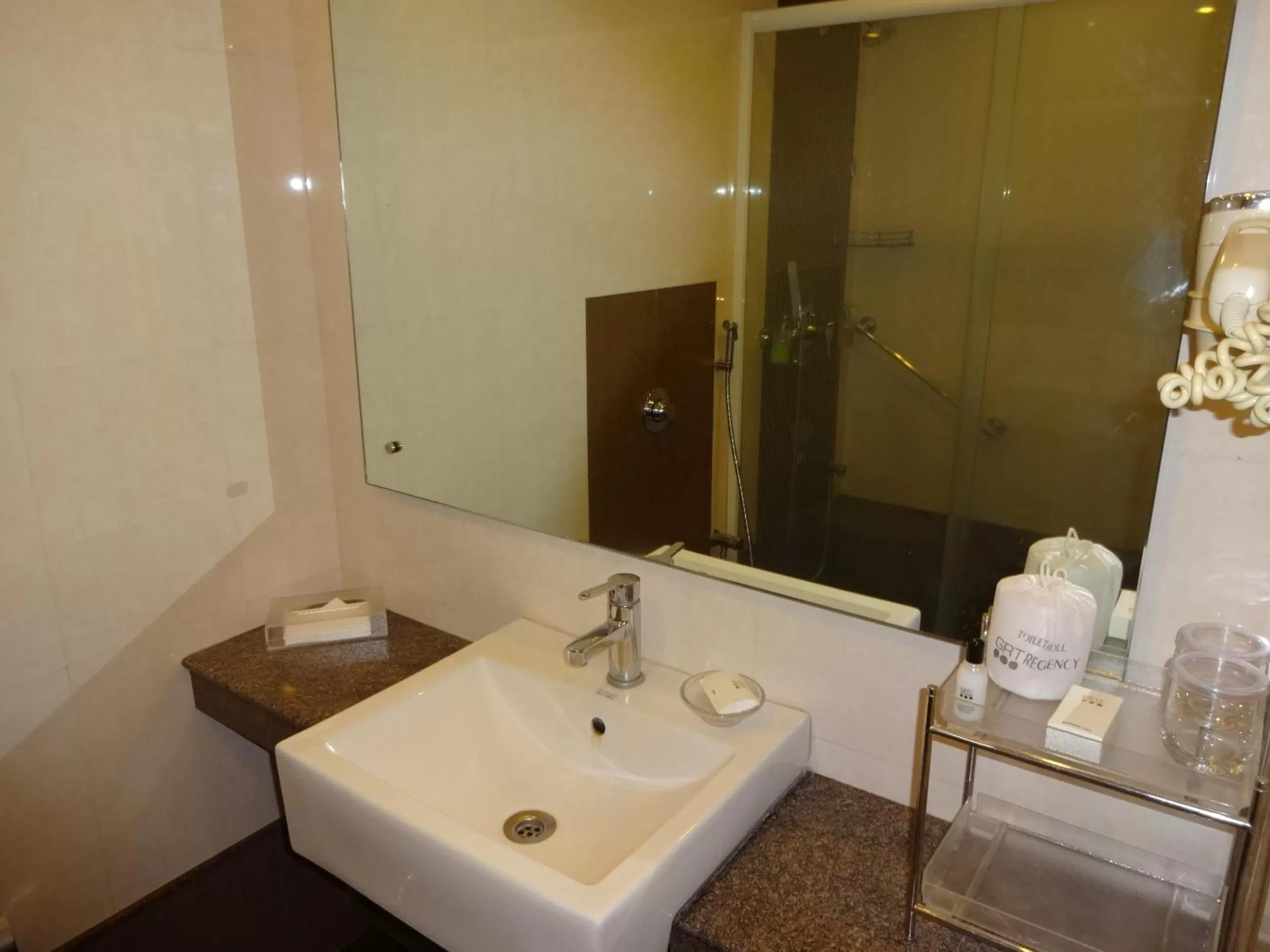 Toilet in Regency Madurai by GRT Hotels