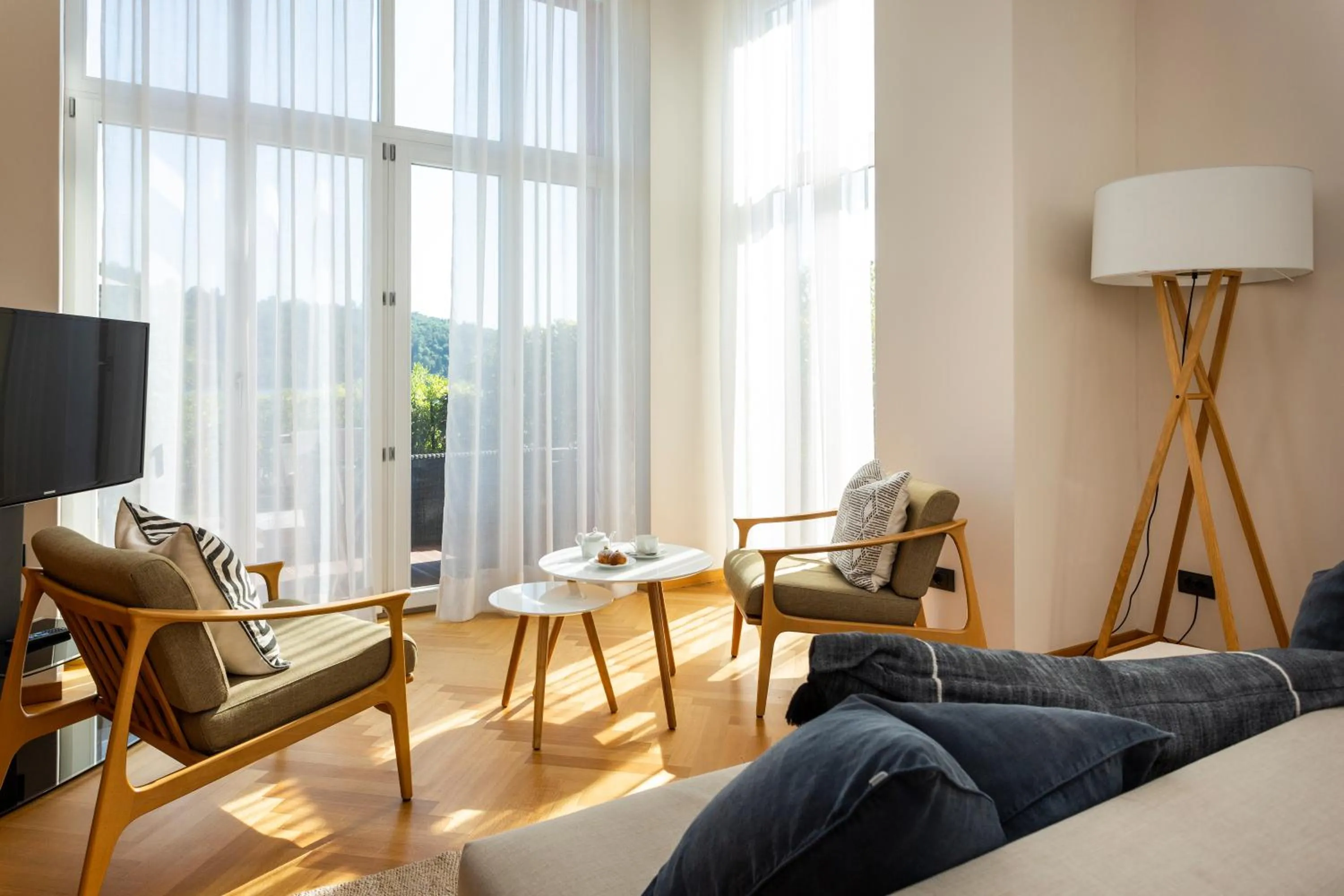 Living room in Hotel de Charme Laveno - Luxury all Inclusive