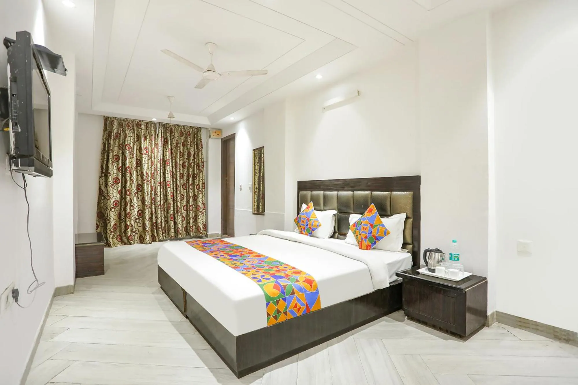 Bed in FabExpress Lotus Palace