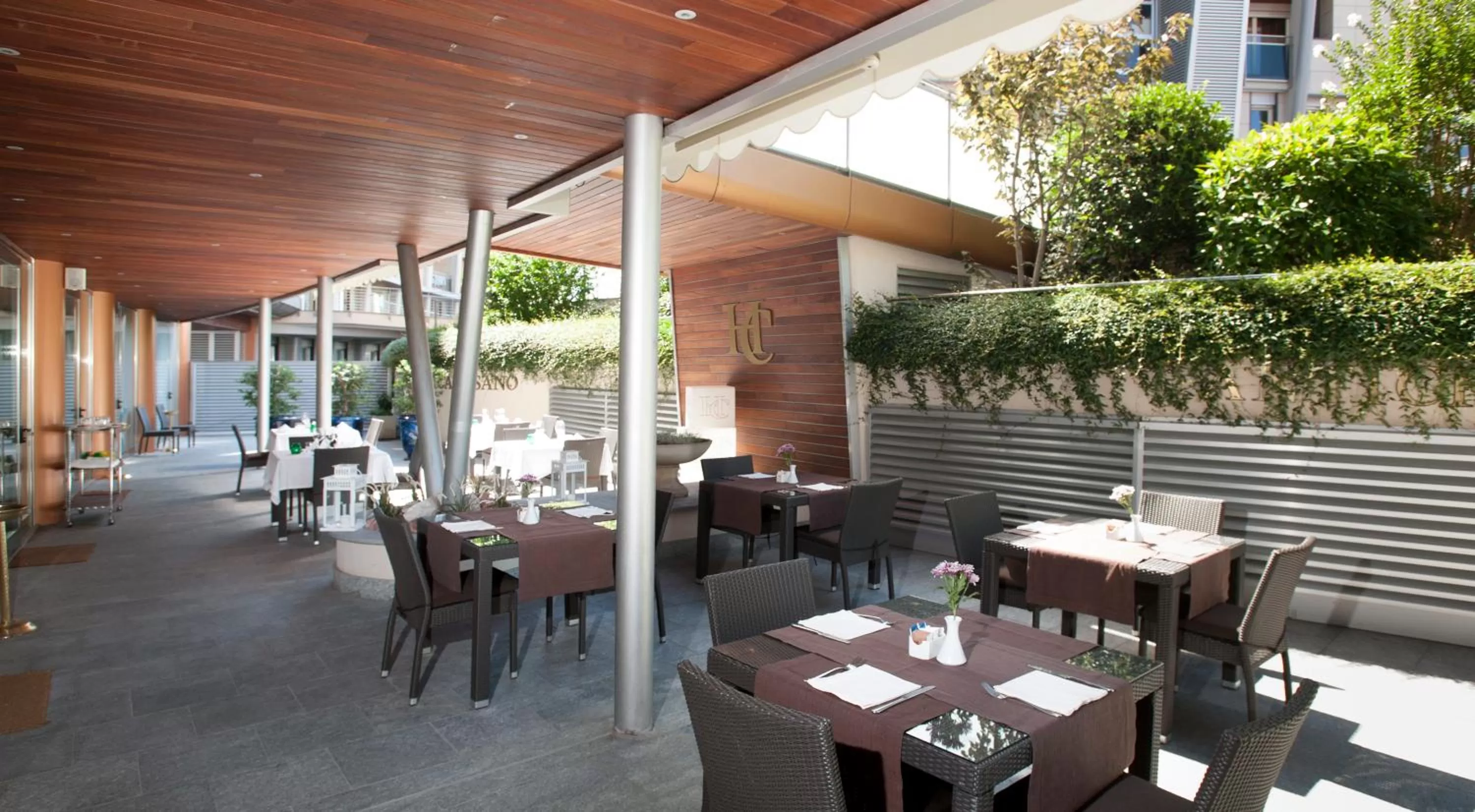 Restaurant/places to eat in Hotel Calissano