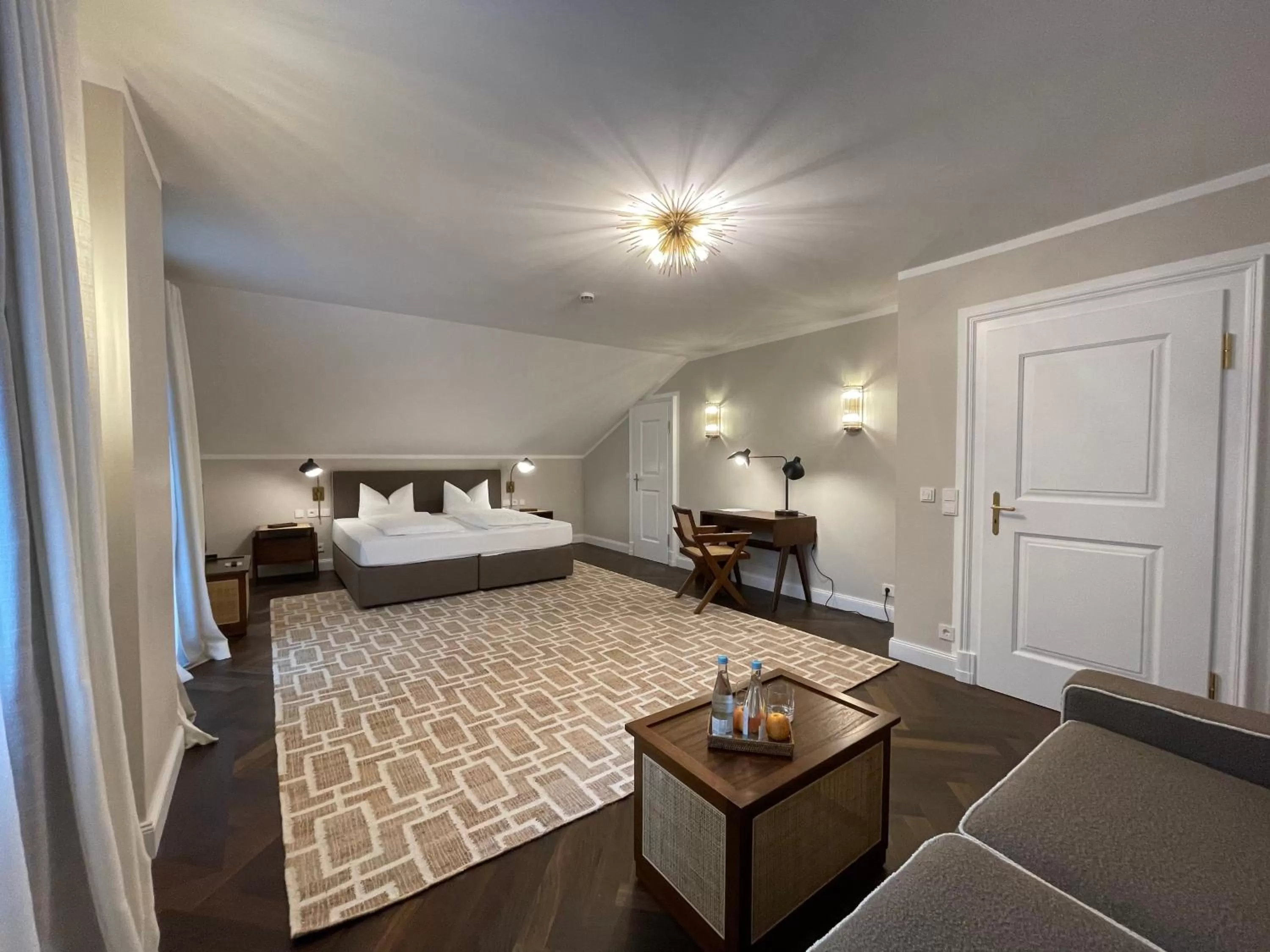 Living room, Bed in Bio Design Boutique Landhaus St Georg