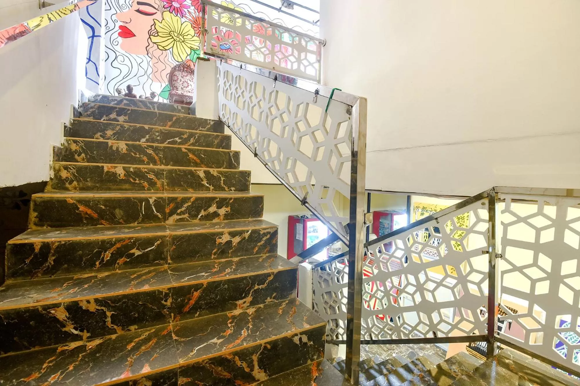 Lobby or reception in FabExpress Corinthia Boutique Rooms - Nr Candolim Beach