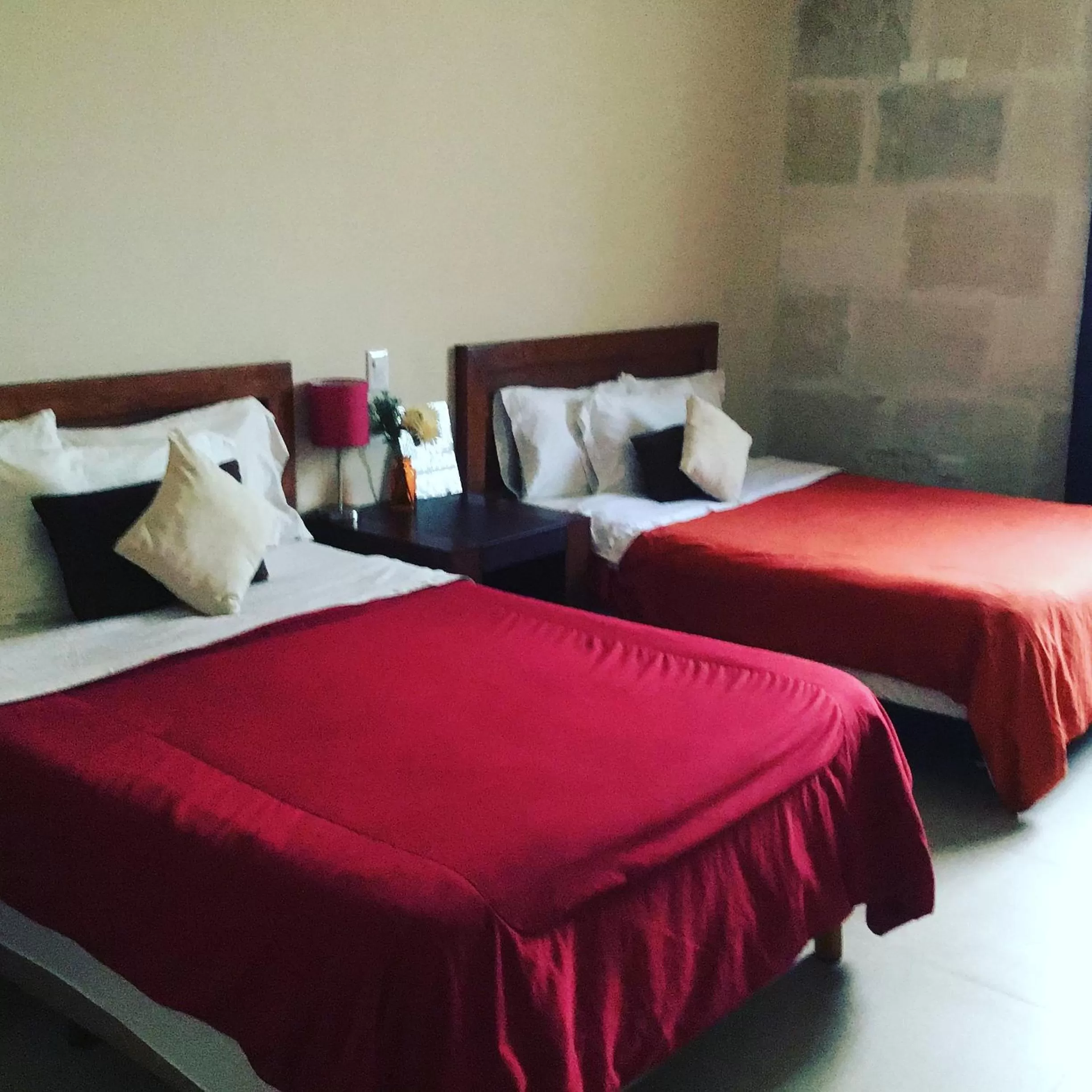 Bed in Bed and Breakfast Pecarí