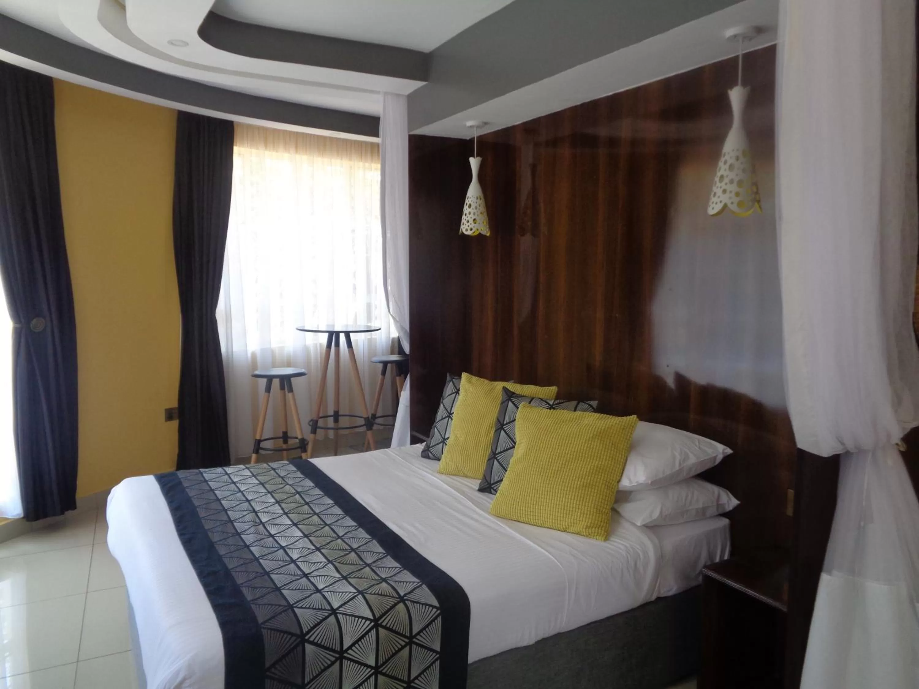 Photo of the whole room, Bed in The Clarice House