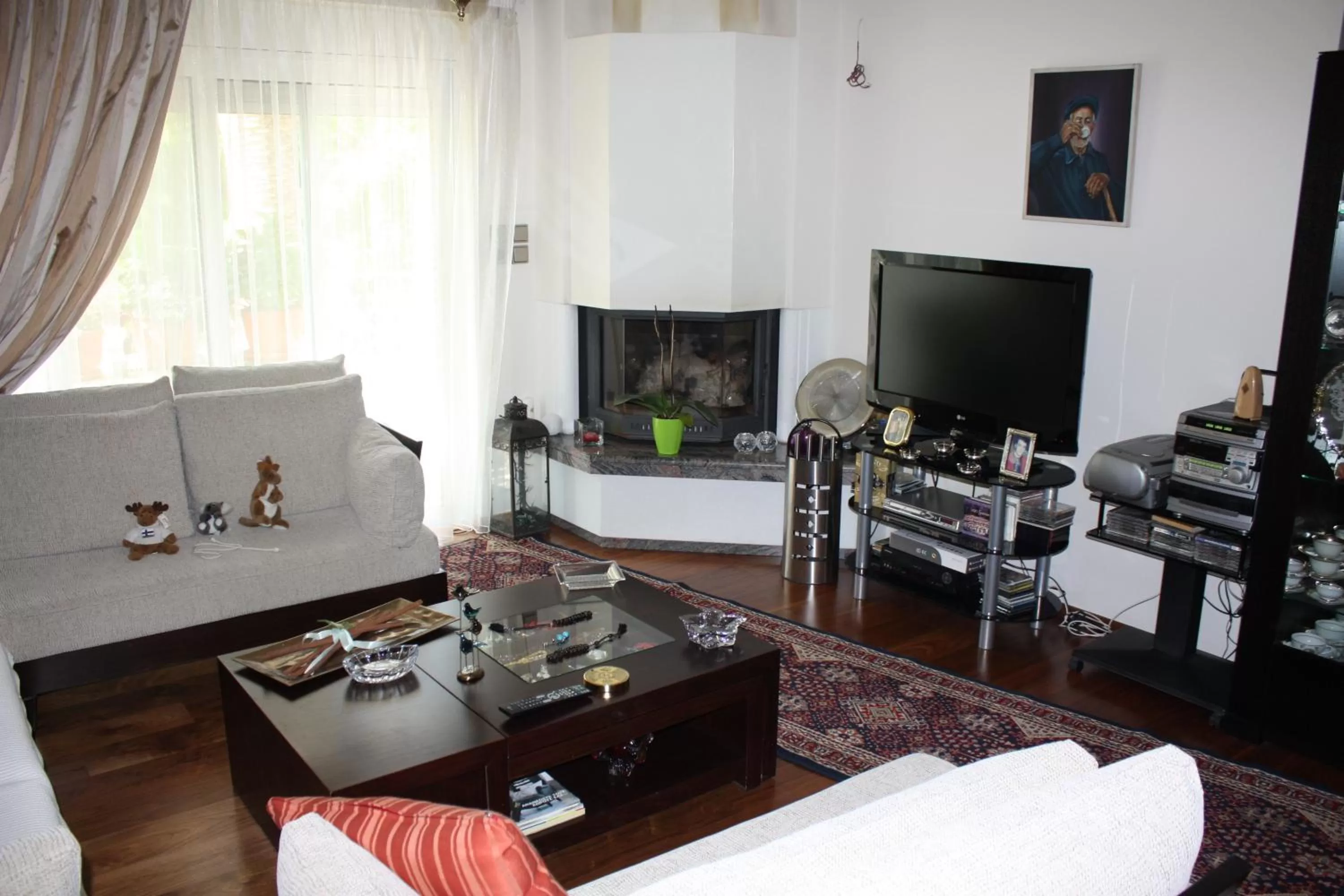 Lounge or bar in Veggie Garden Athens B&B