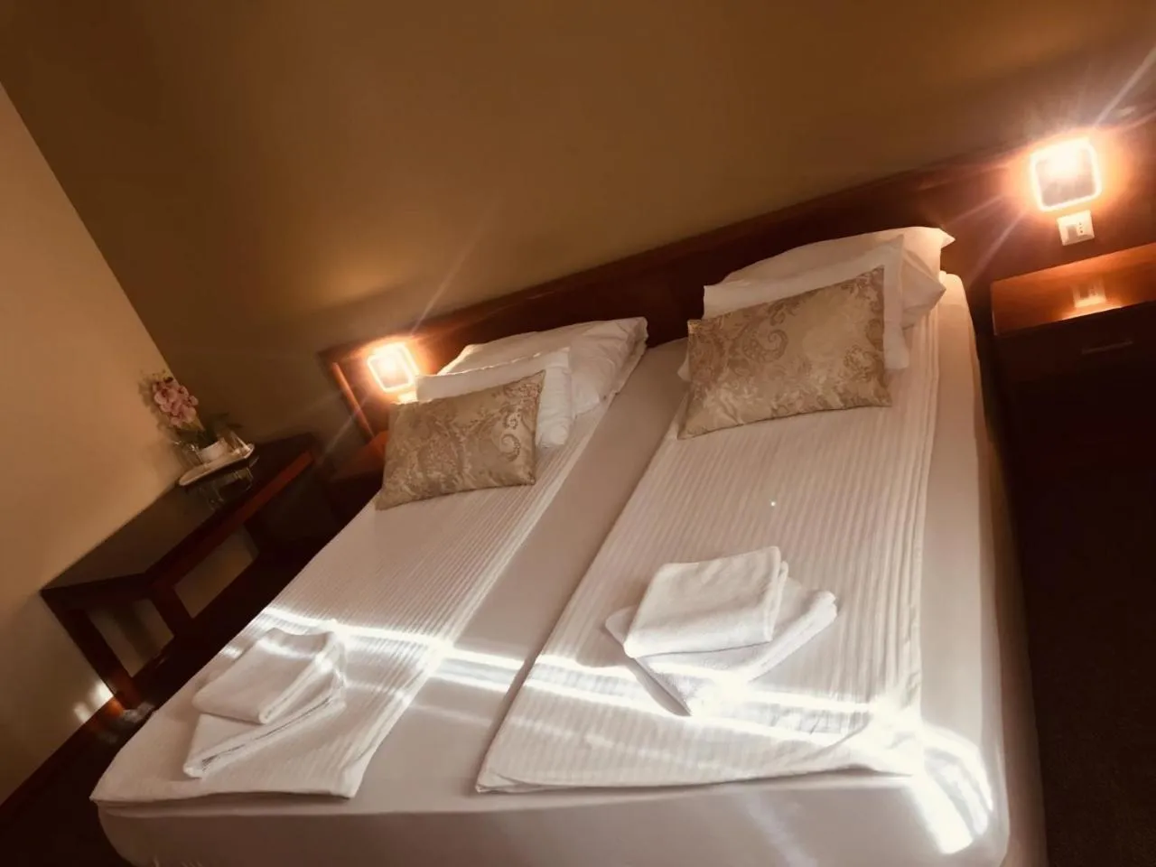 Bed in Hotel Bristol