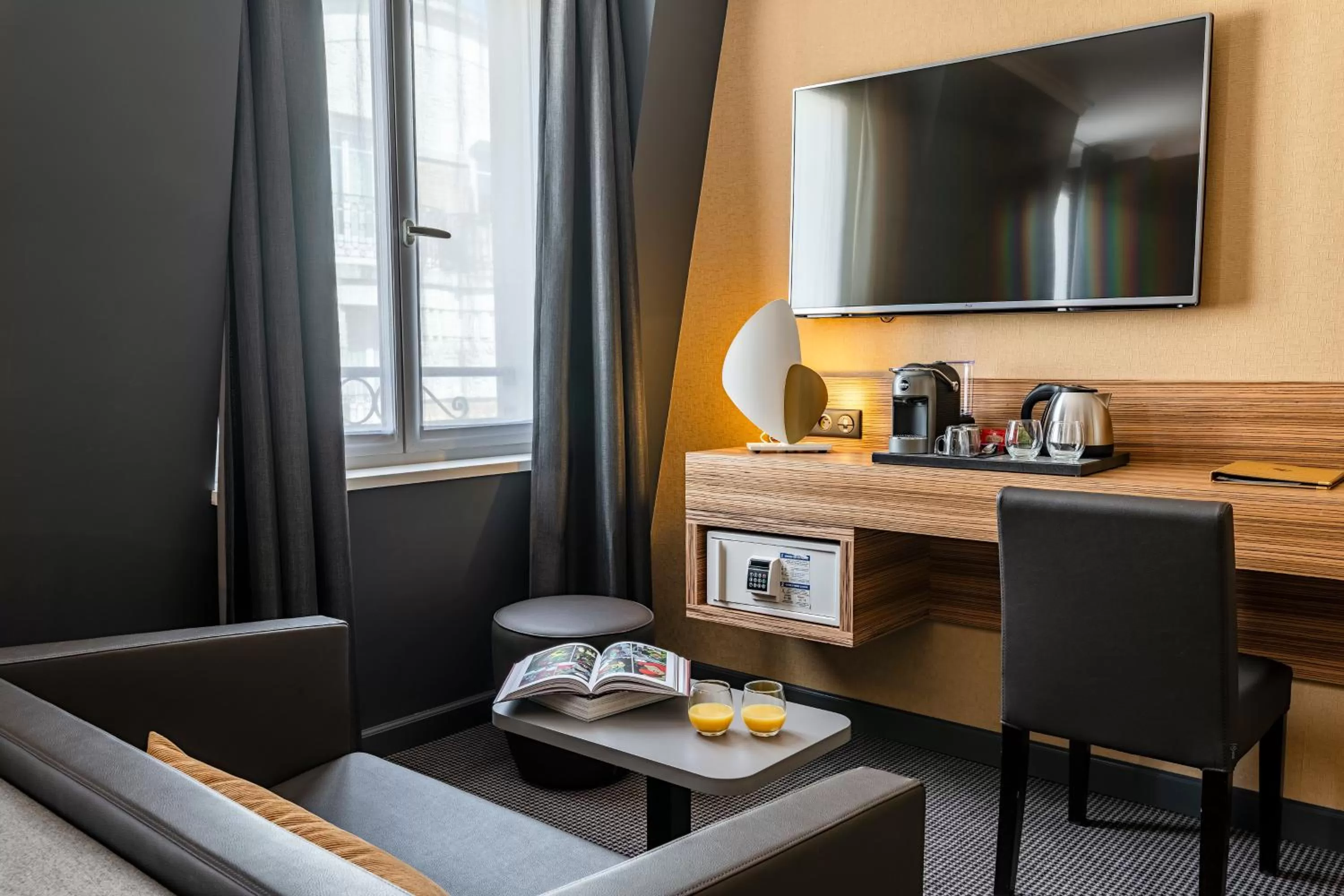 Seating area in Hotel Residence Europe & Spa