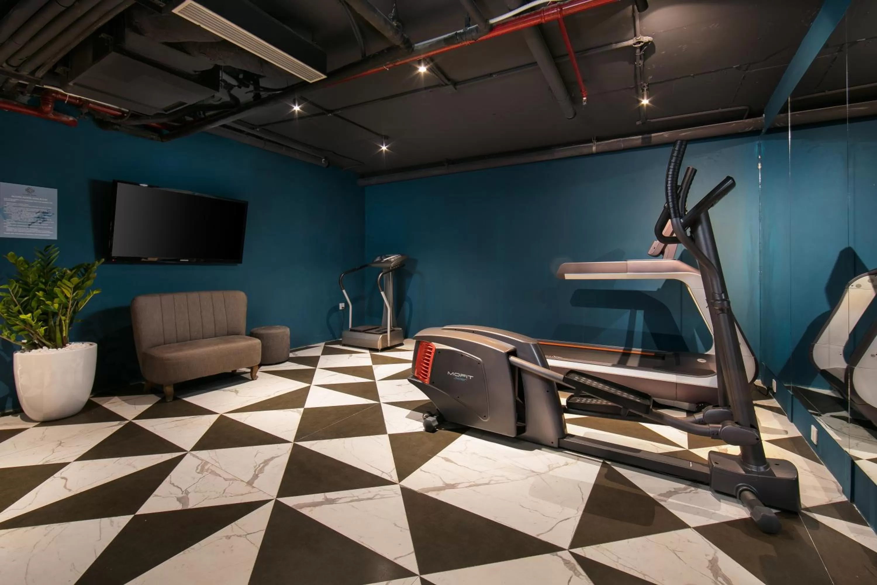 Fitness centre/facilities in Hanoi Allure Hotel