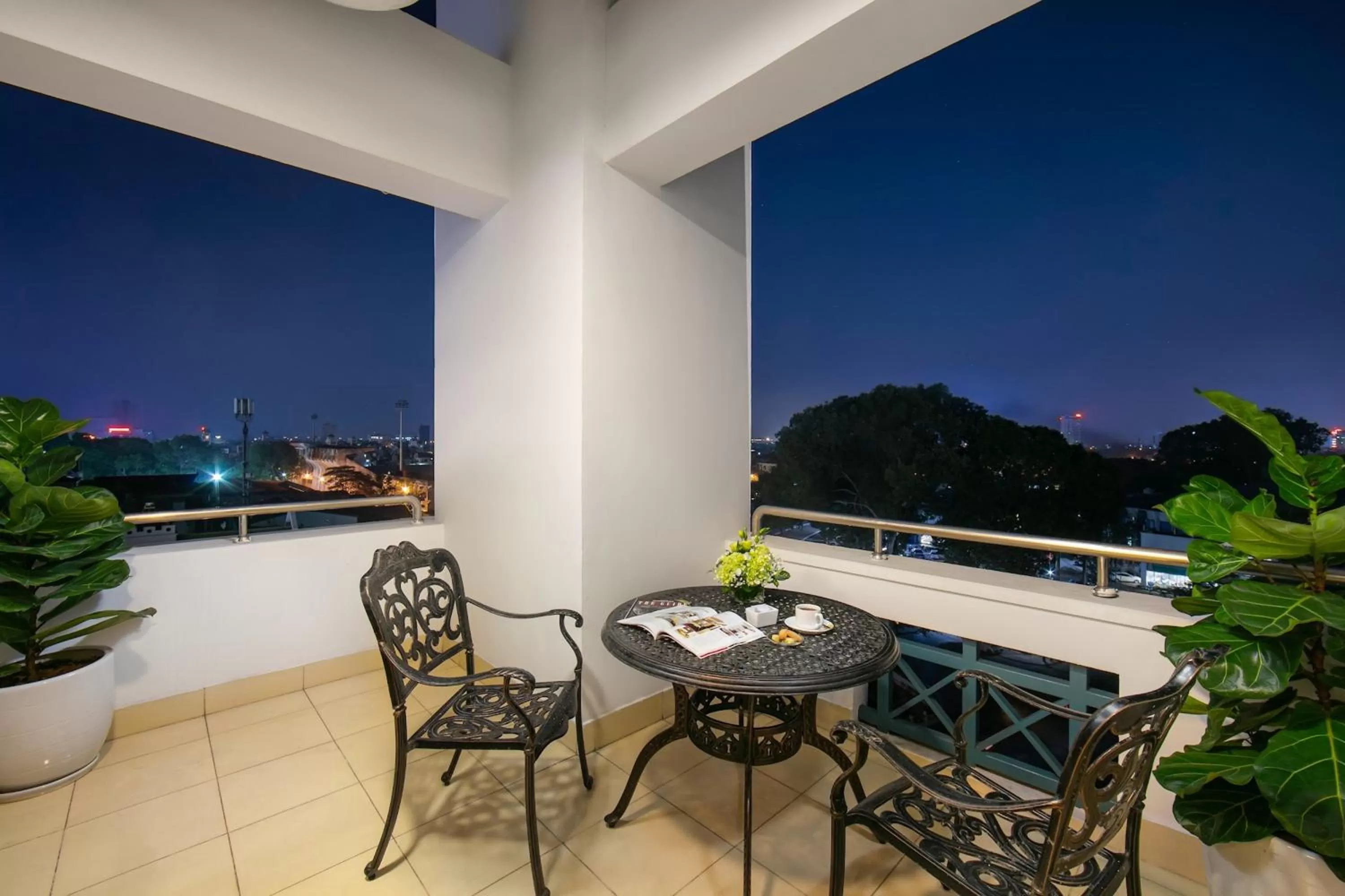 Balcony/Terrace in The Tray Hotel Hai Phong