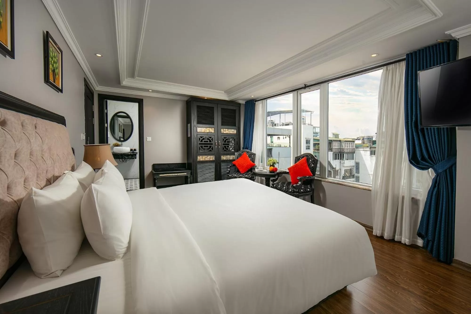 Bed in Scent Premium Hotel