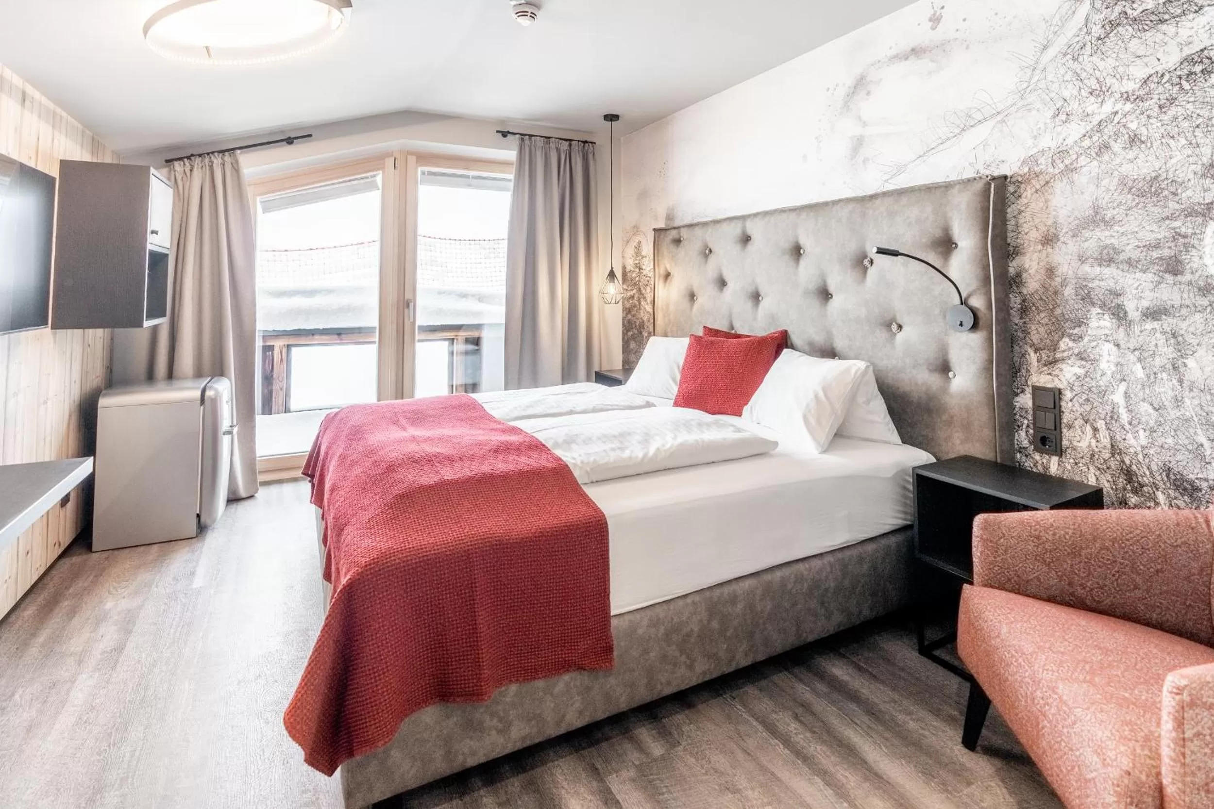 Photo of the whole room, Bed in Hotel Astrid - Ski In - Ski Out