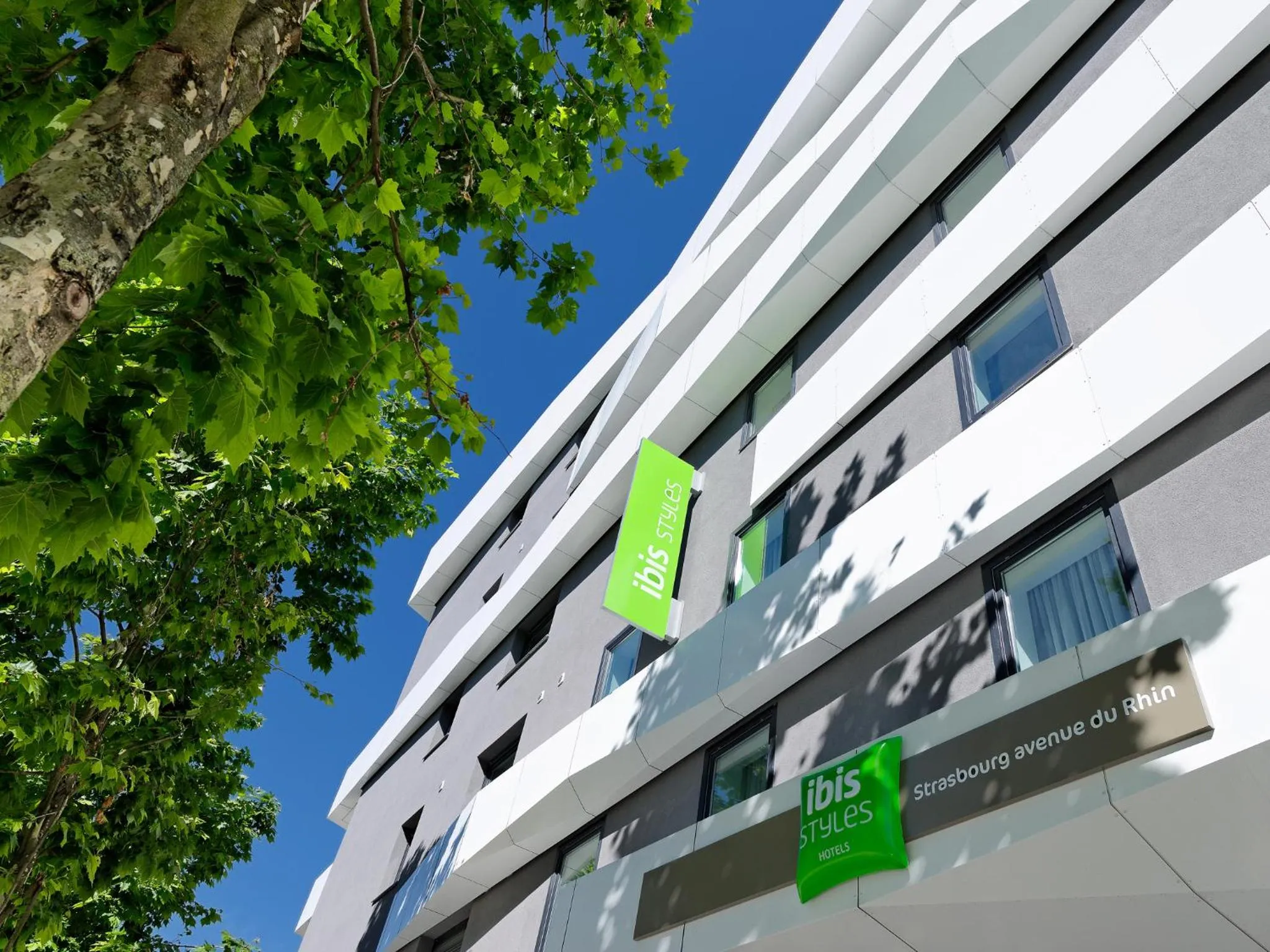 Facade/entrance in ibis Styles Strasbourg Avenue du Rhin