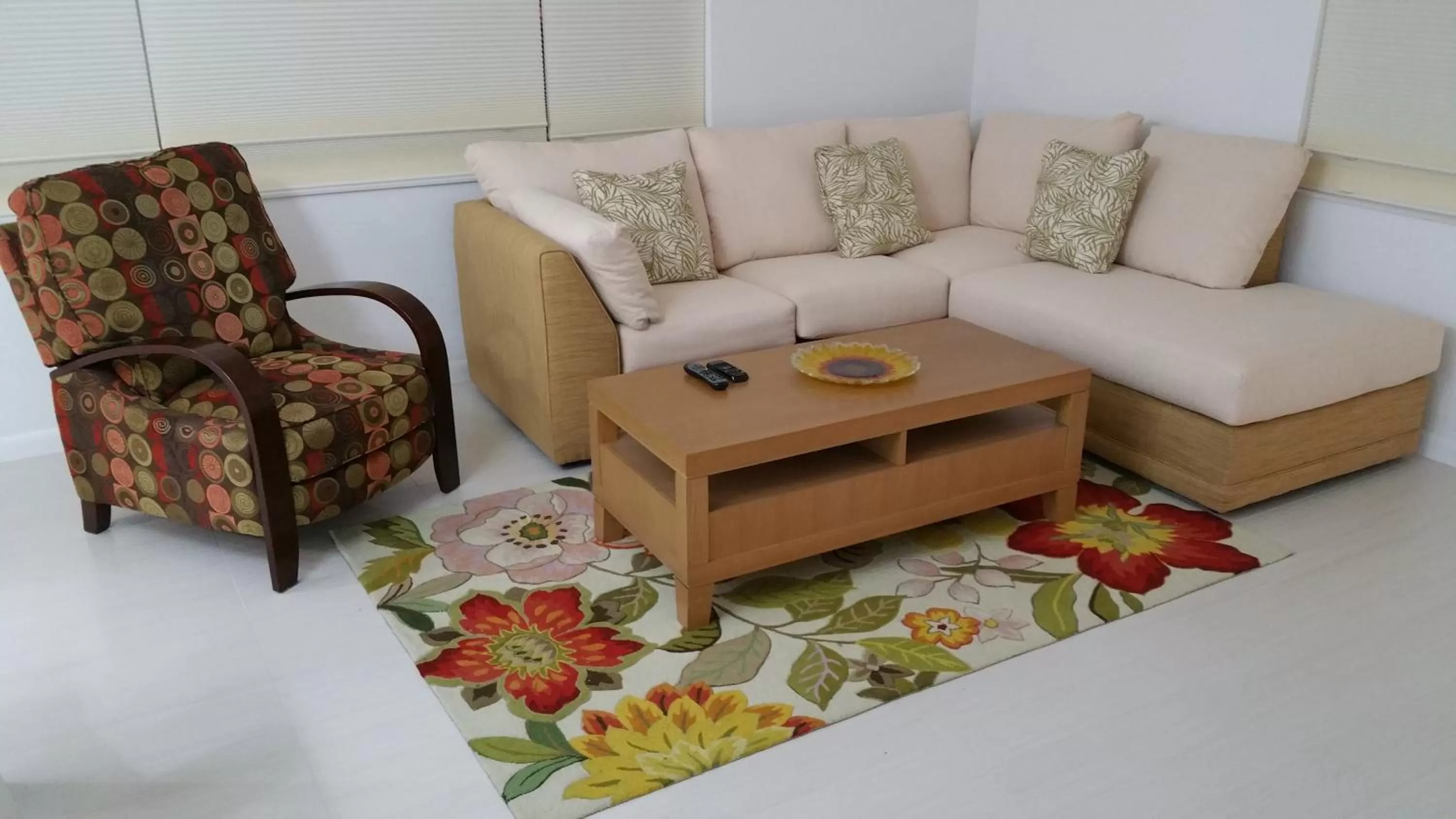 Living room in Downtown Hollywood Boutique Hotel