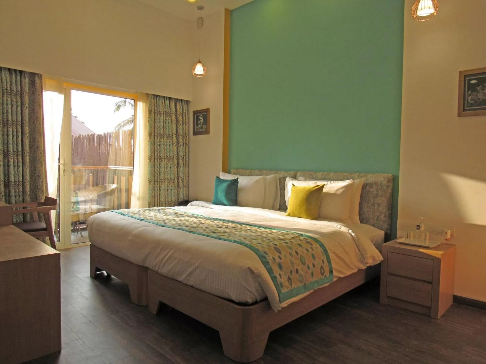 Bed in Acron Seaway Resort