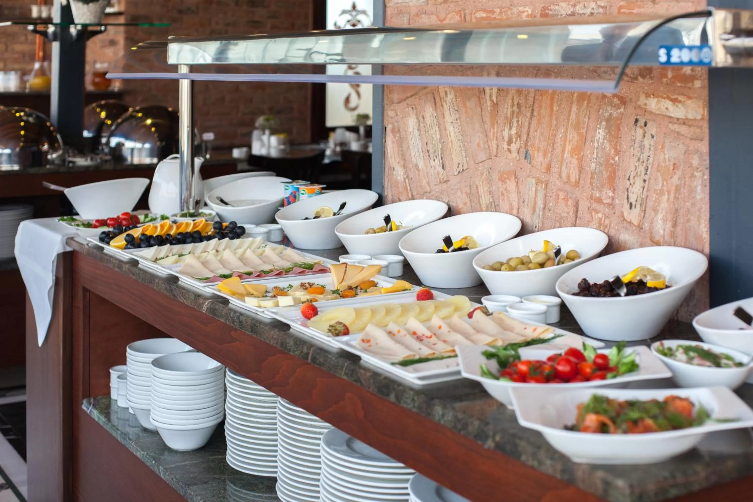 Food close-up in Hotel Pera Parma