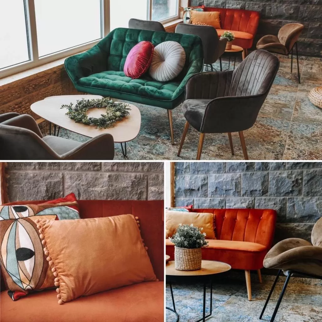 Seating Area in White Diamond