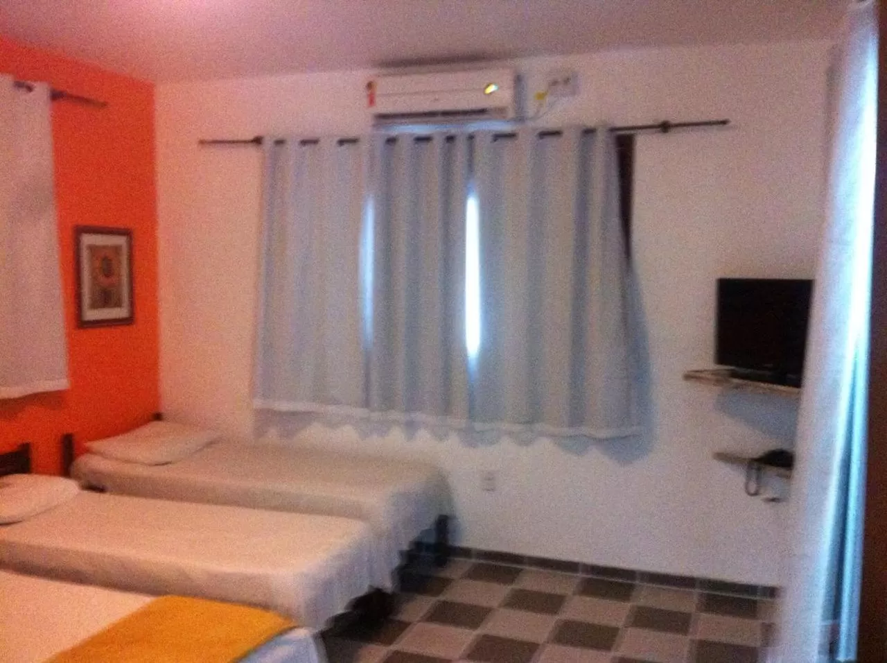 Bed in Hotel Enseada de Ponta Negra