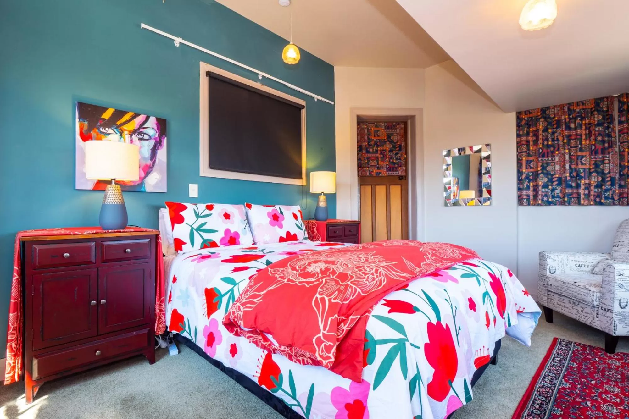 Bed in The Ocean Breeze CBD