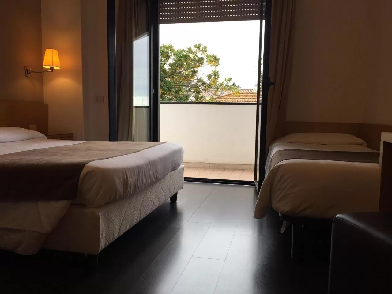 Bed in Hotel Sisto V