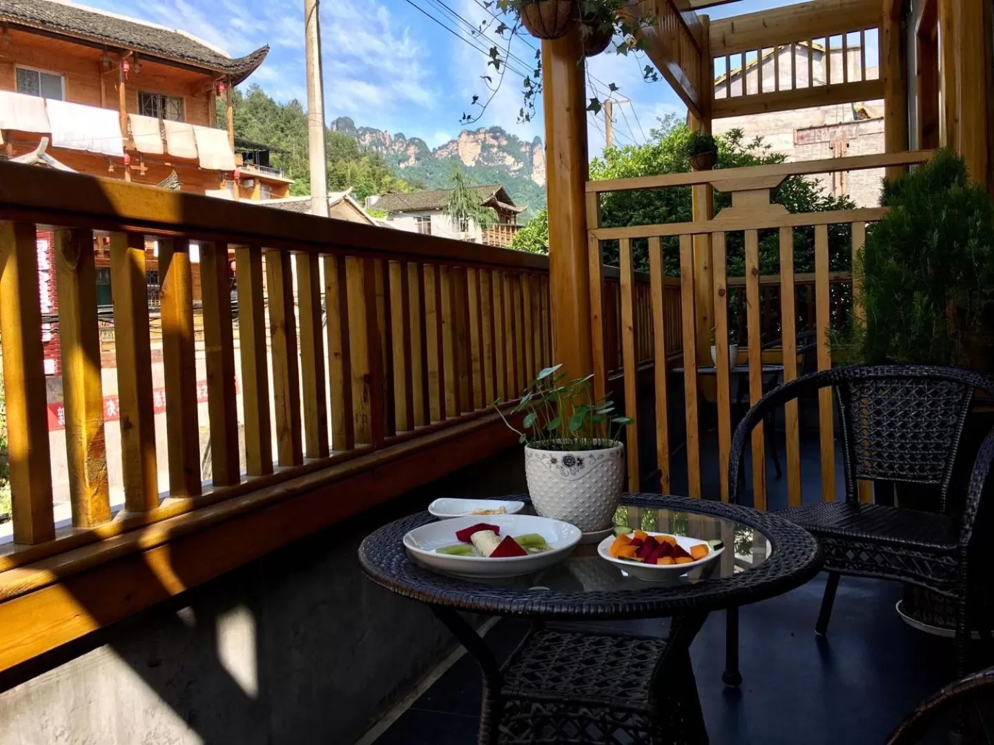 Balcony/Terrace in Yuelu Homestay