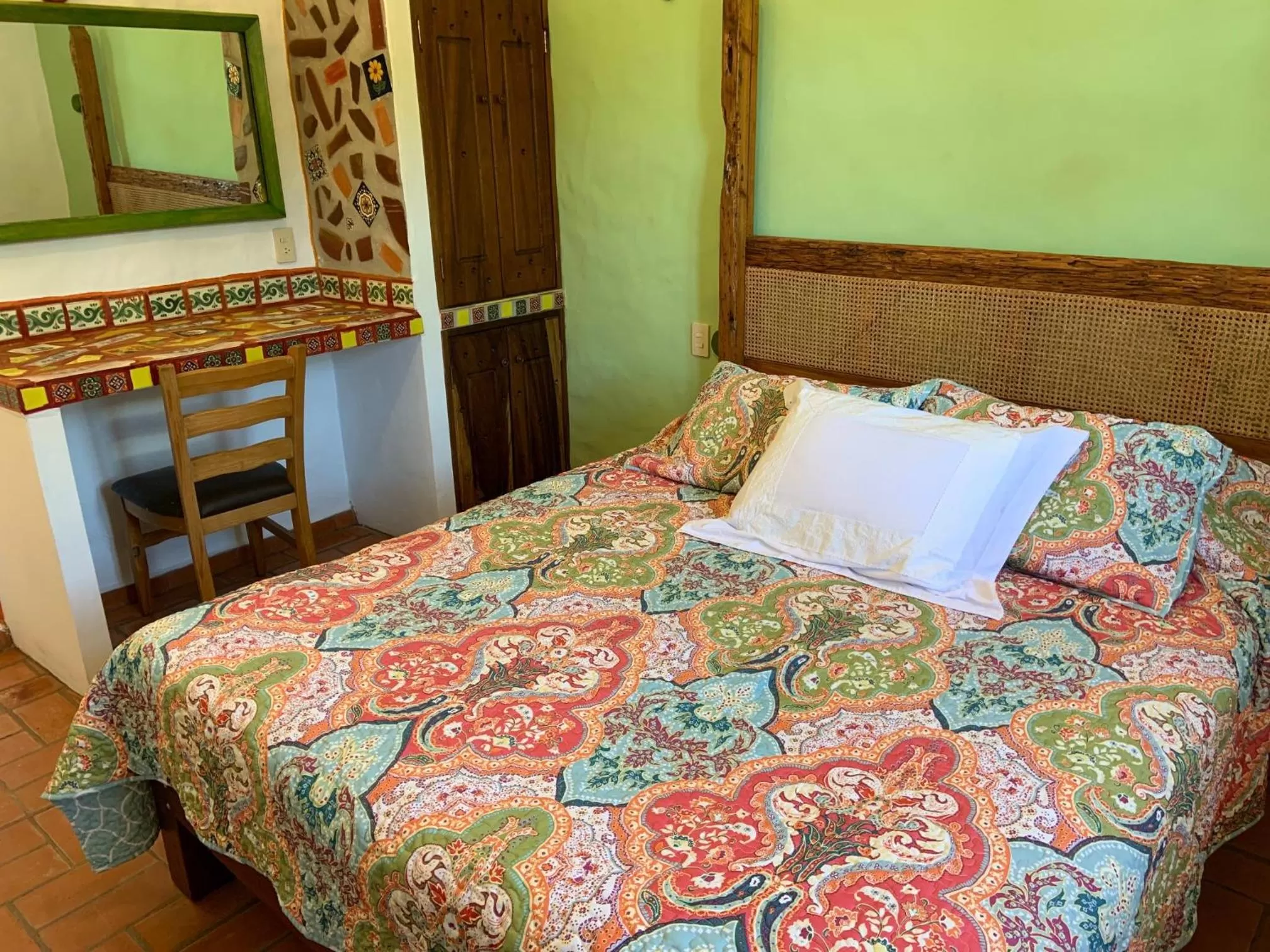 Bedroom, Bed in Casa Miguel Arcangel