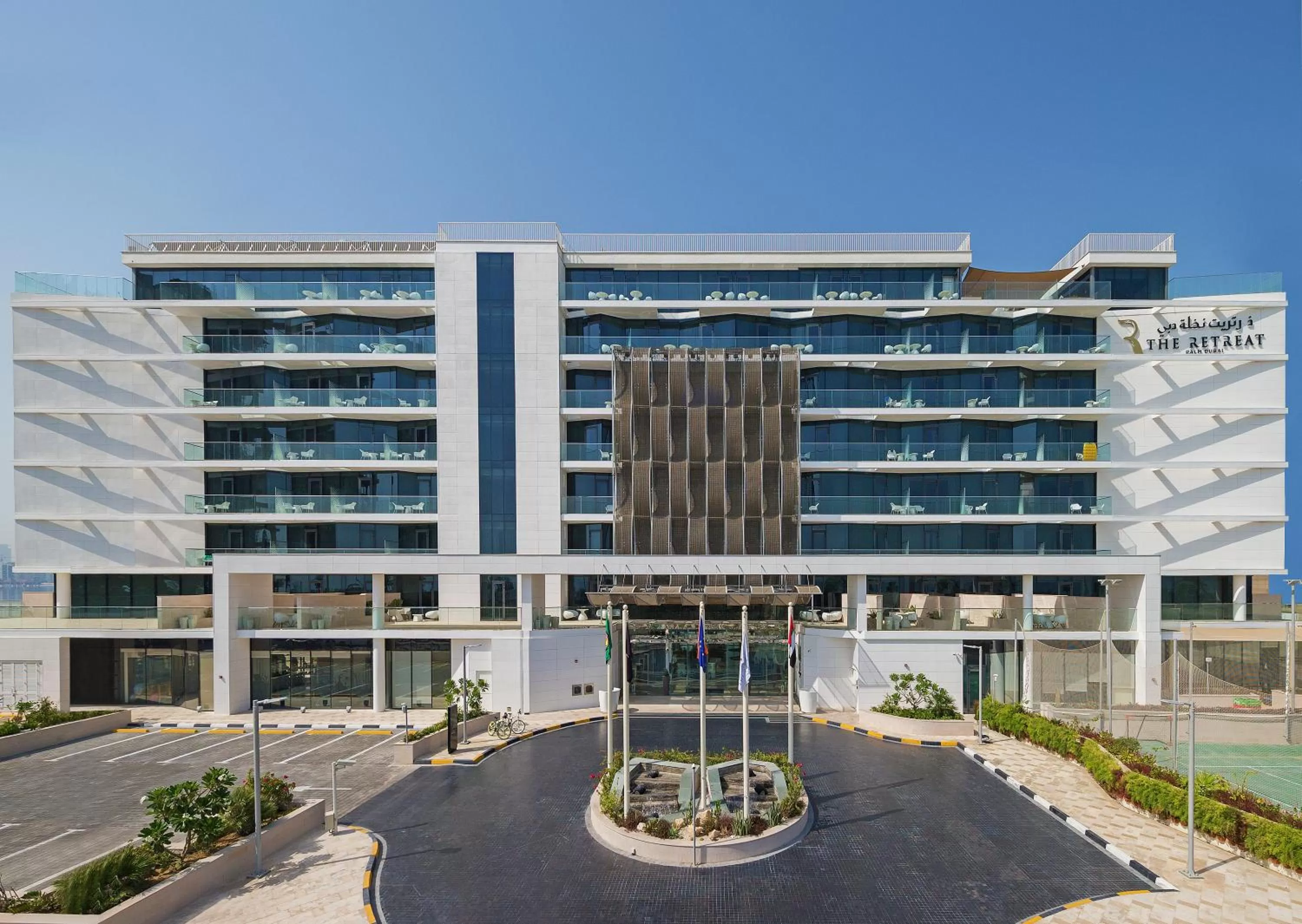 Facade/entrance in The Retreat Palm Dubai MGallery by Sofitel