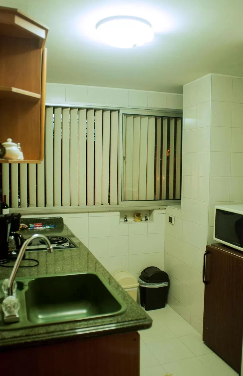 Kitchen or kitchenette in Apartaestudios Los Andes