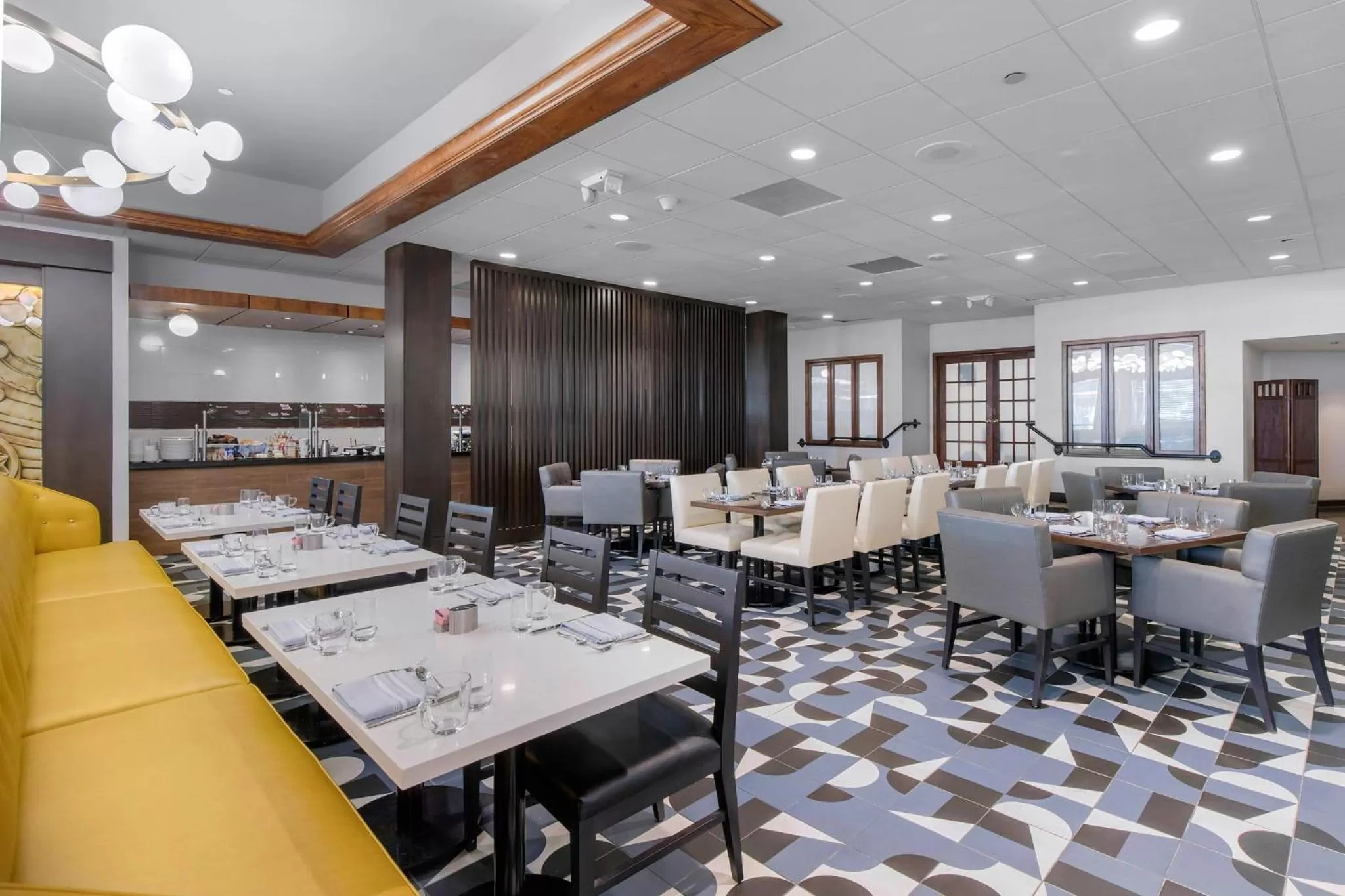 Breakfast in Omni Charlotte Hotel