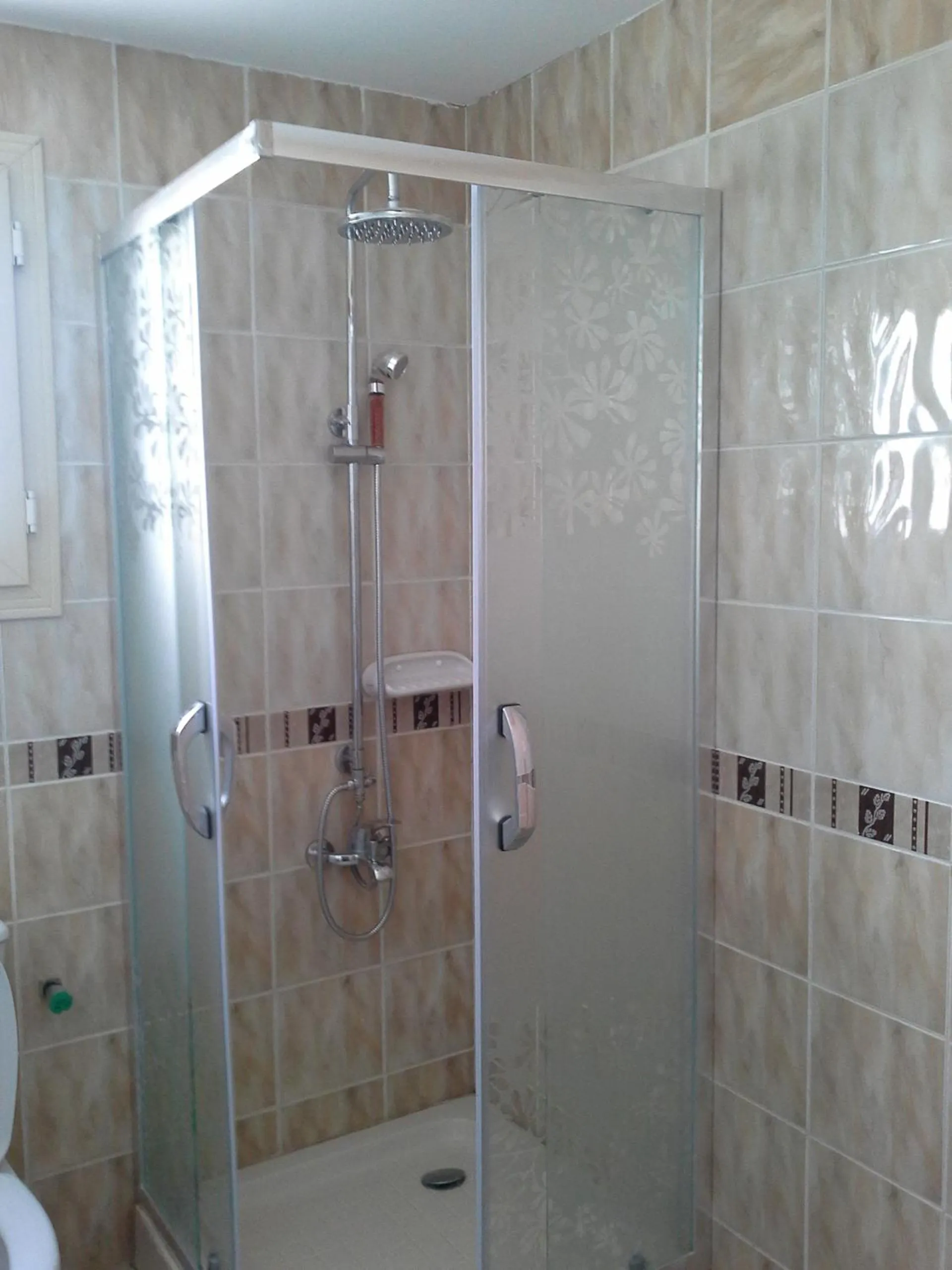 Shower in Alexander The Great Hotel