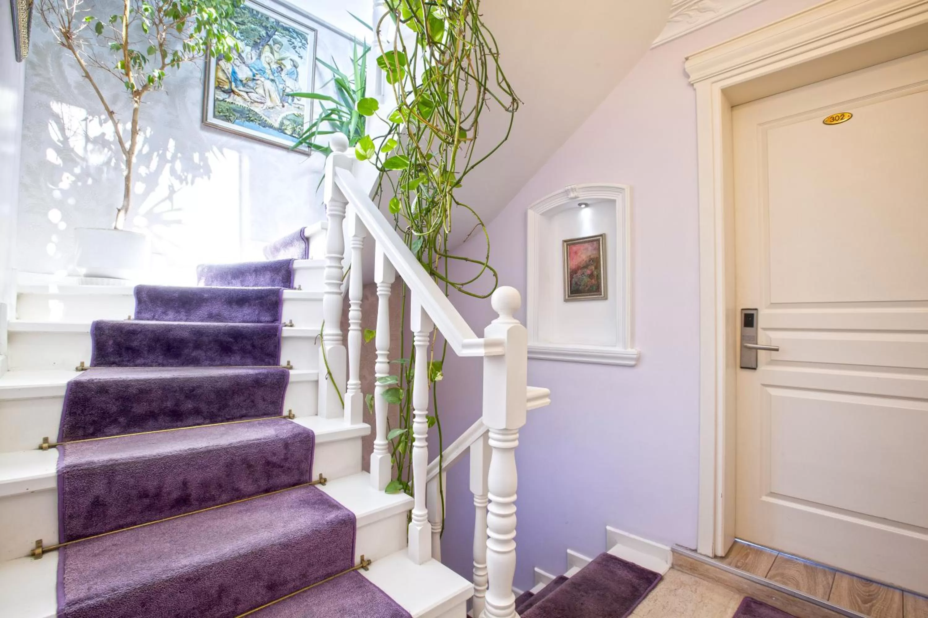 Decorative detail in Romantic Hotel Istanbul