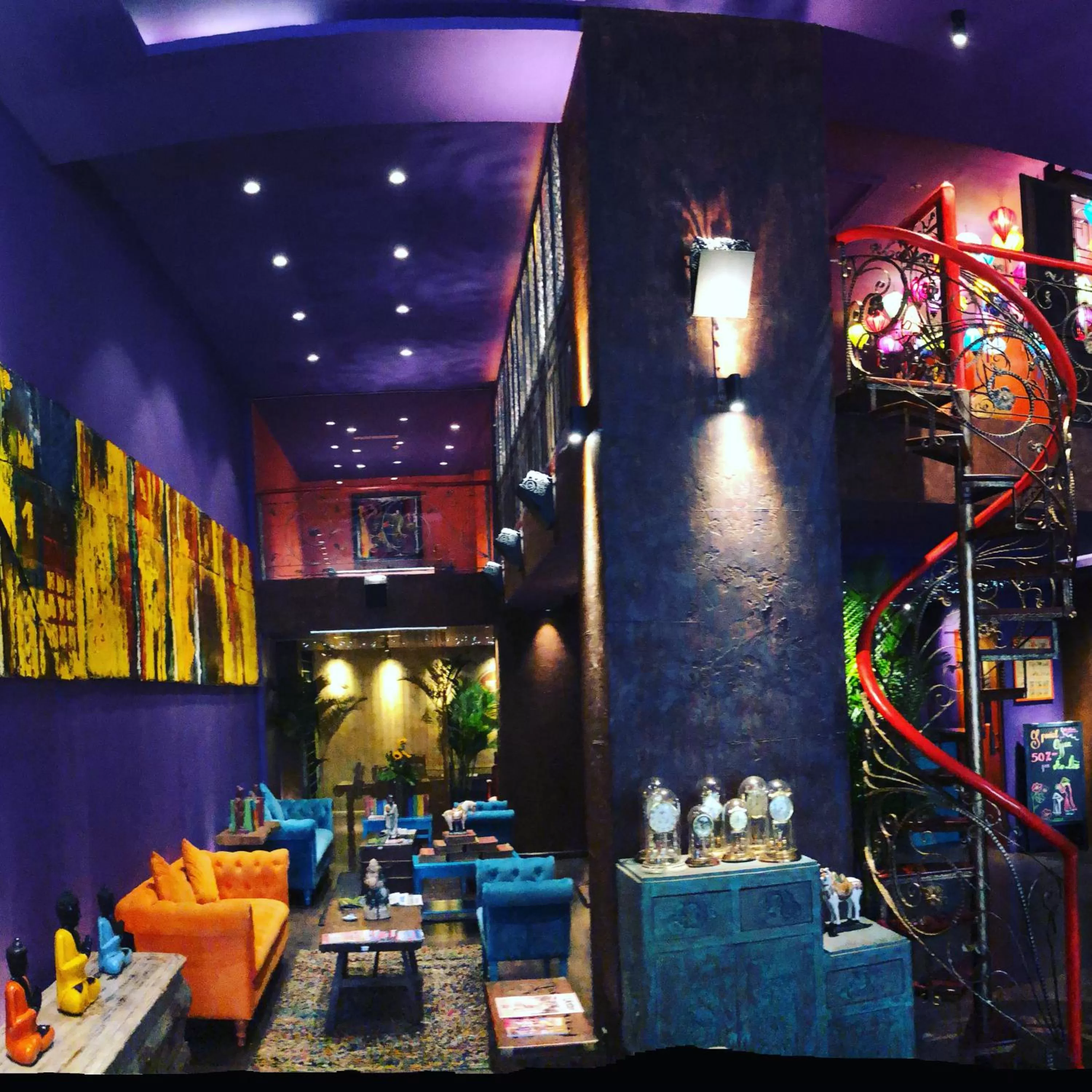 Lobby or reception, Restaurant/Places to Eat in Prostyle Hotel Ho Chi Minh プロスタイルホテルホーチミン