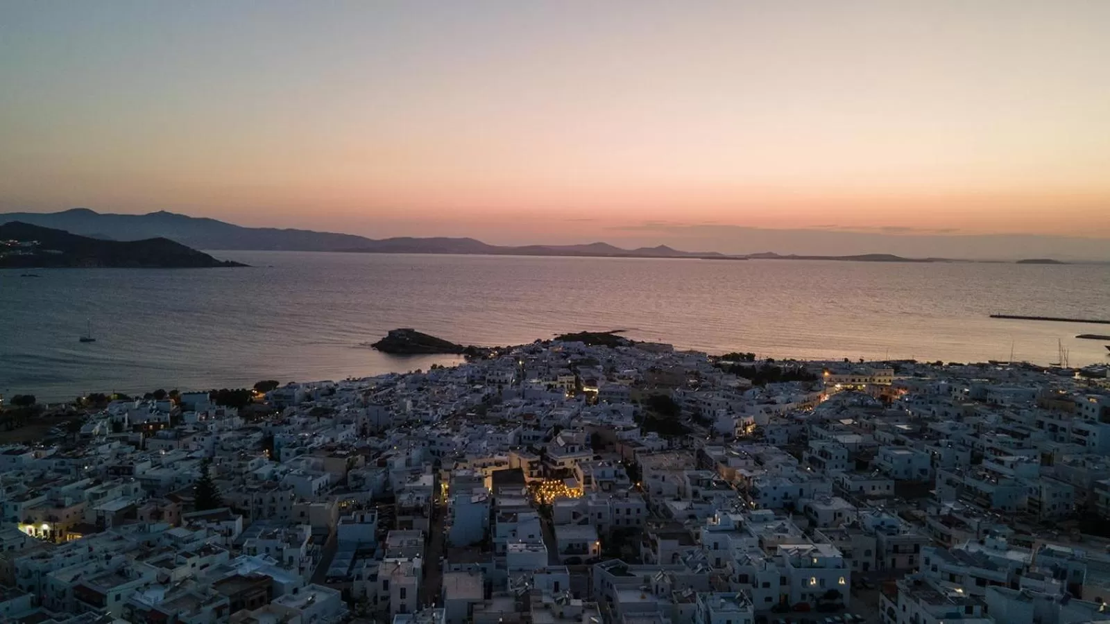 Bird's eye view in Makava Suites Naxos