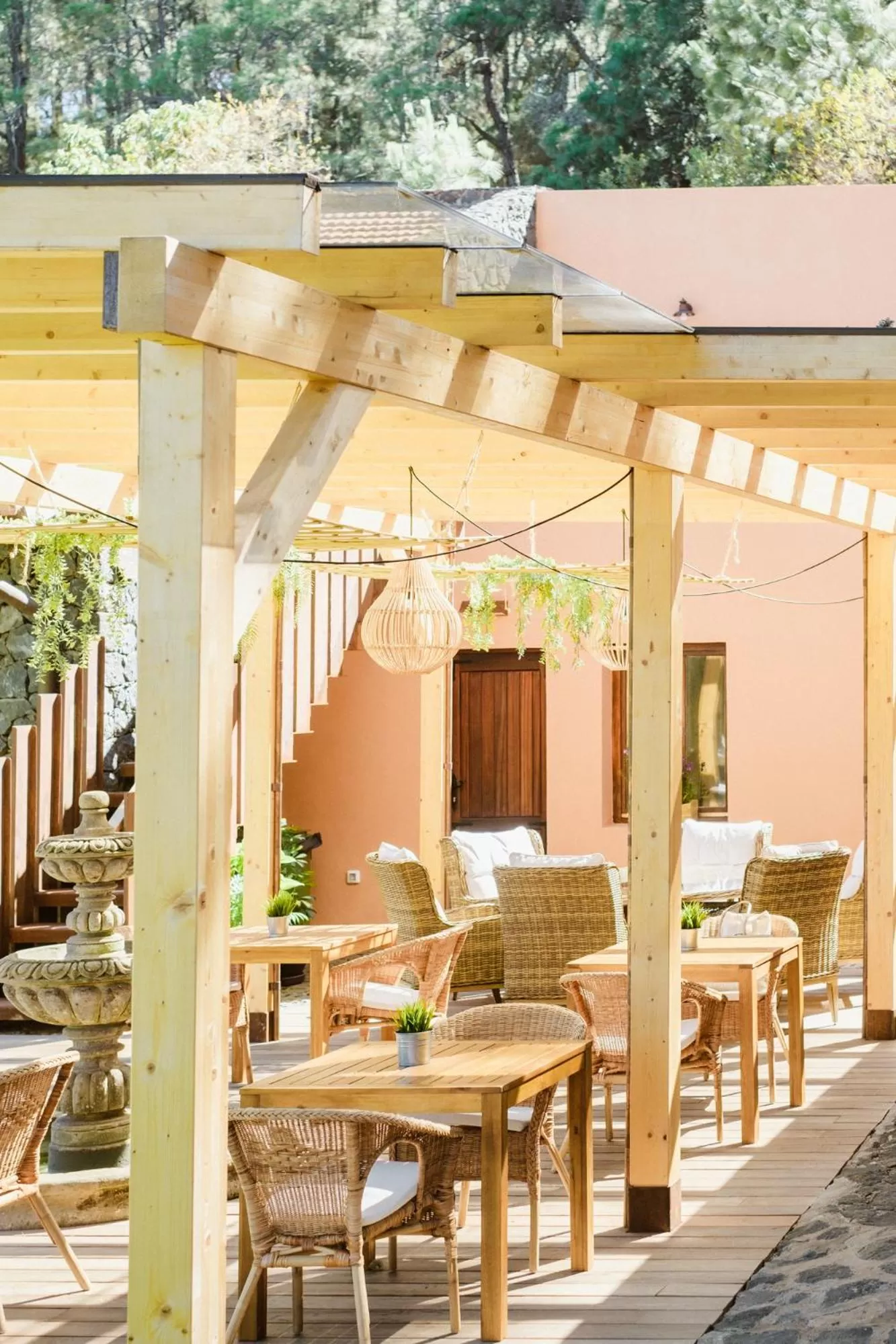 Balcony/Terrace in Hotel Rural Ohana