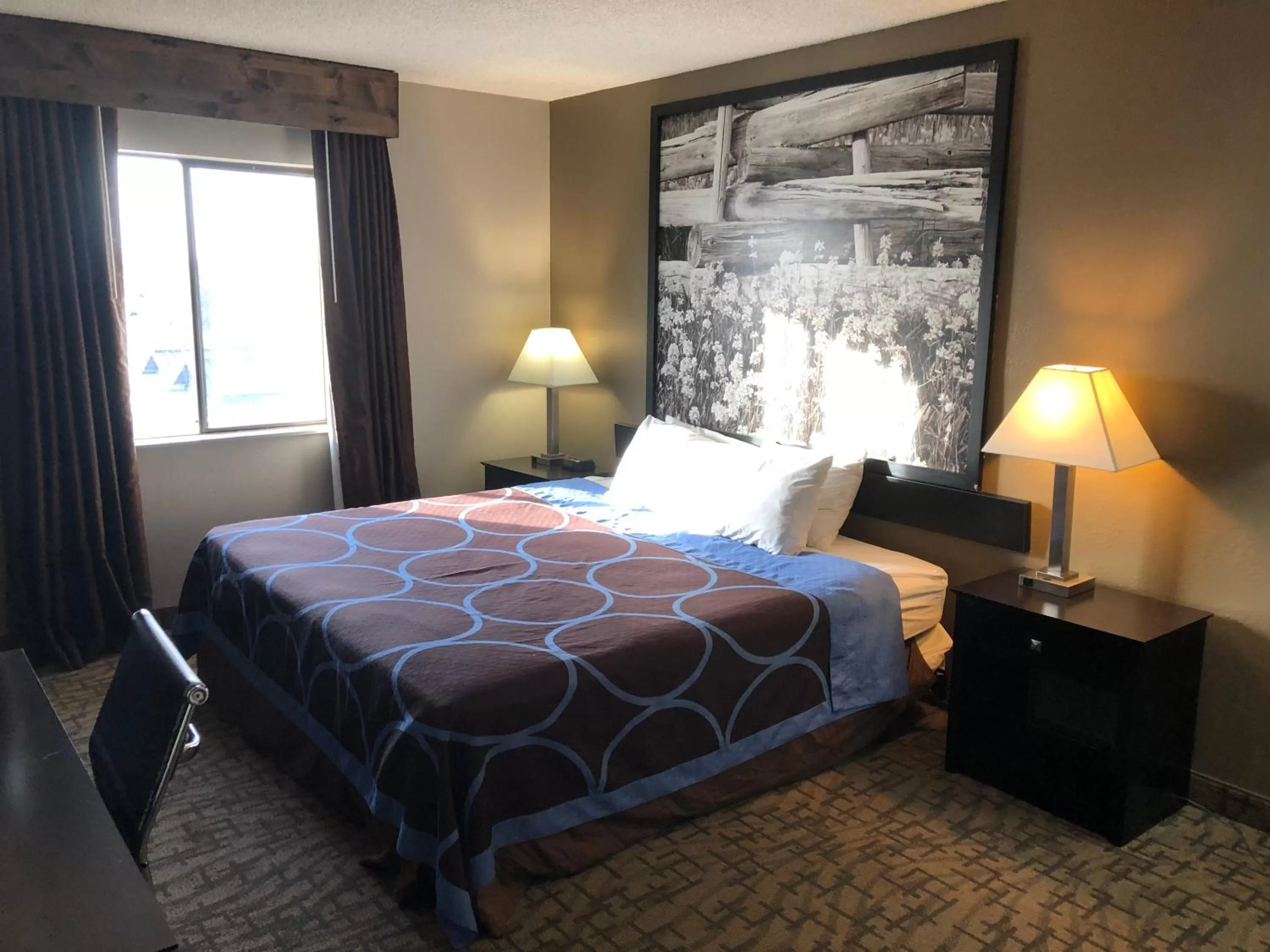 Bedroom, Bed in Super 8 by Wyndham Boise