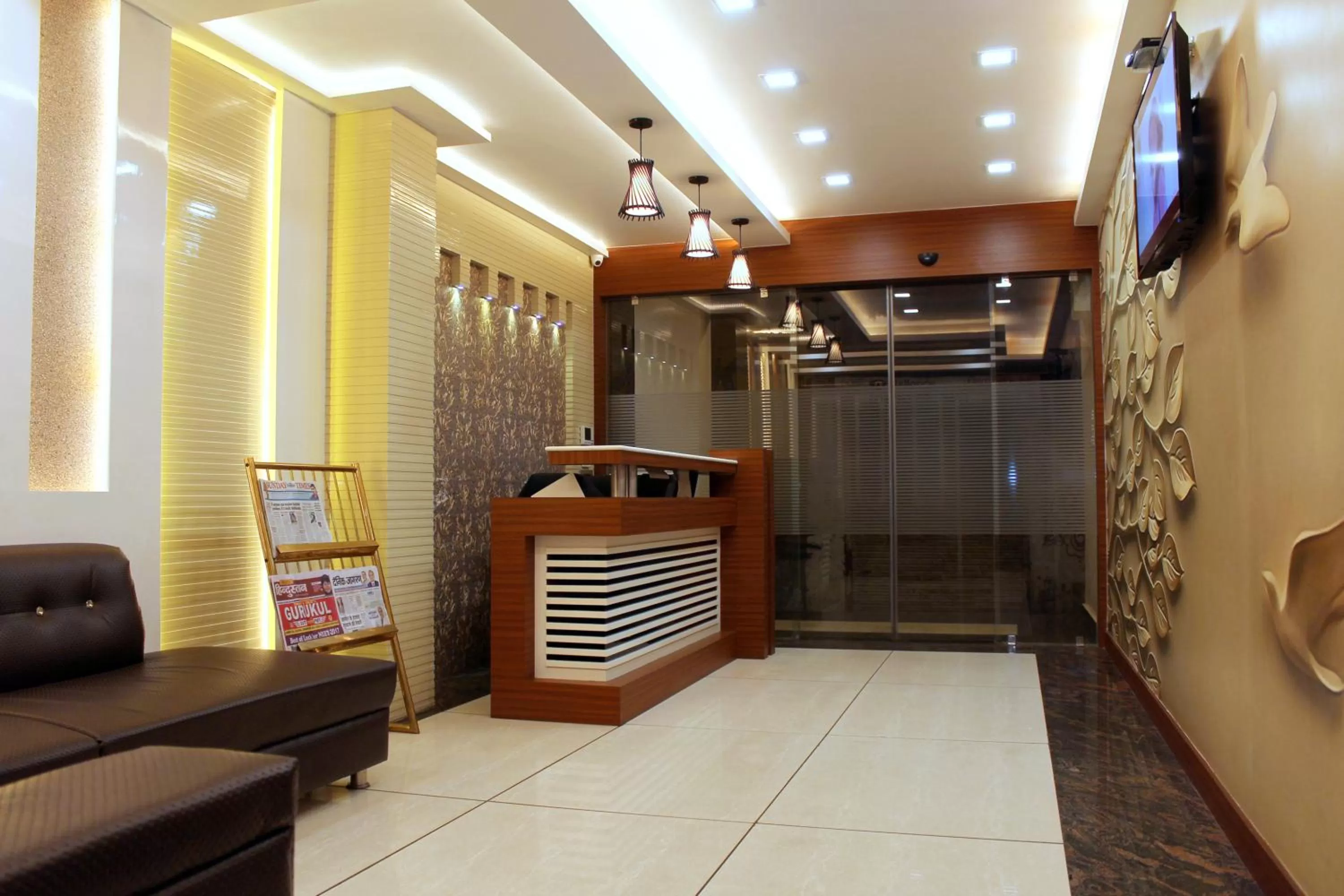 Lobby or reception in Hotel Kama International