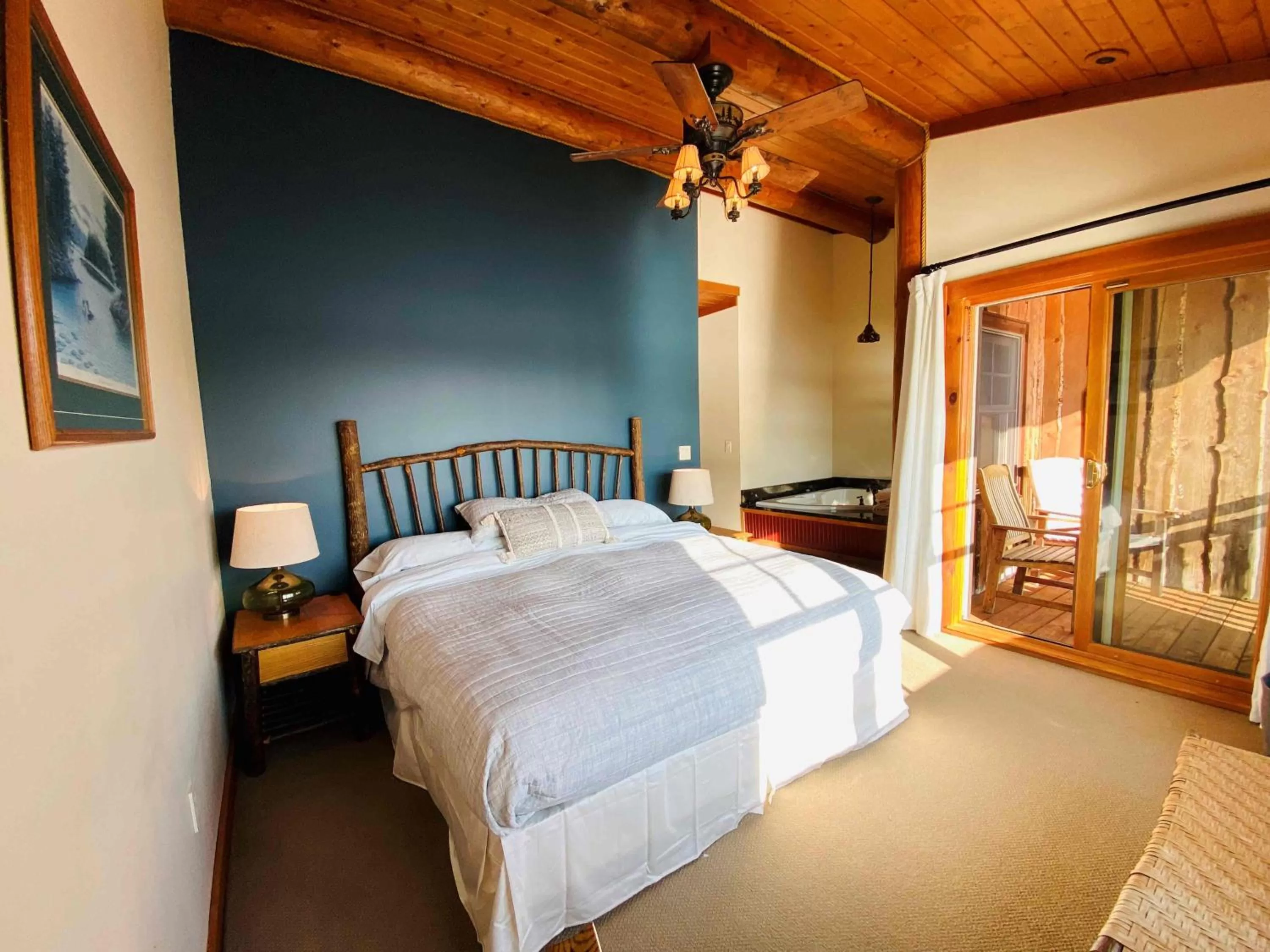 Bed in Ampersand Bay Resort