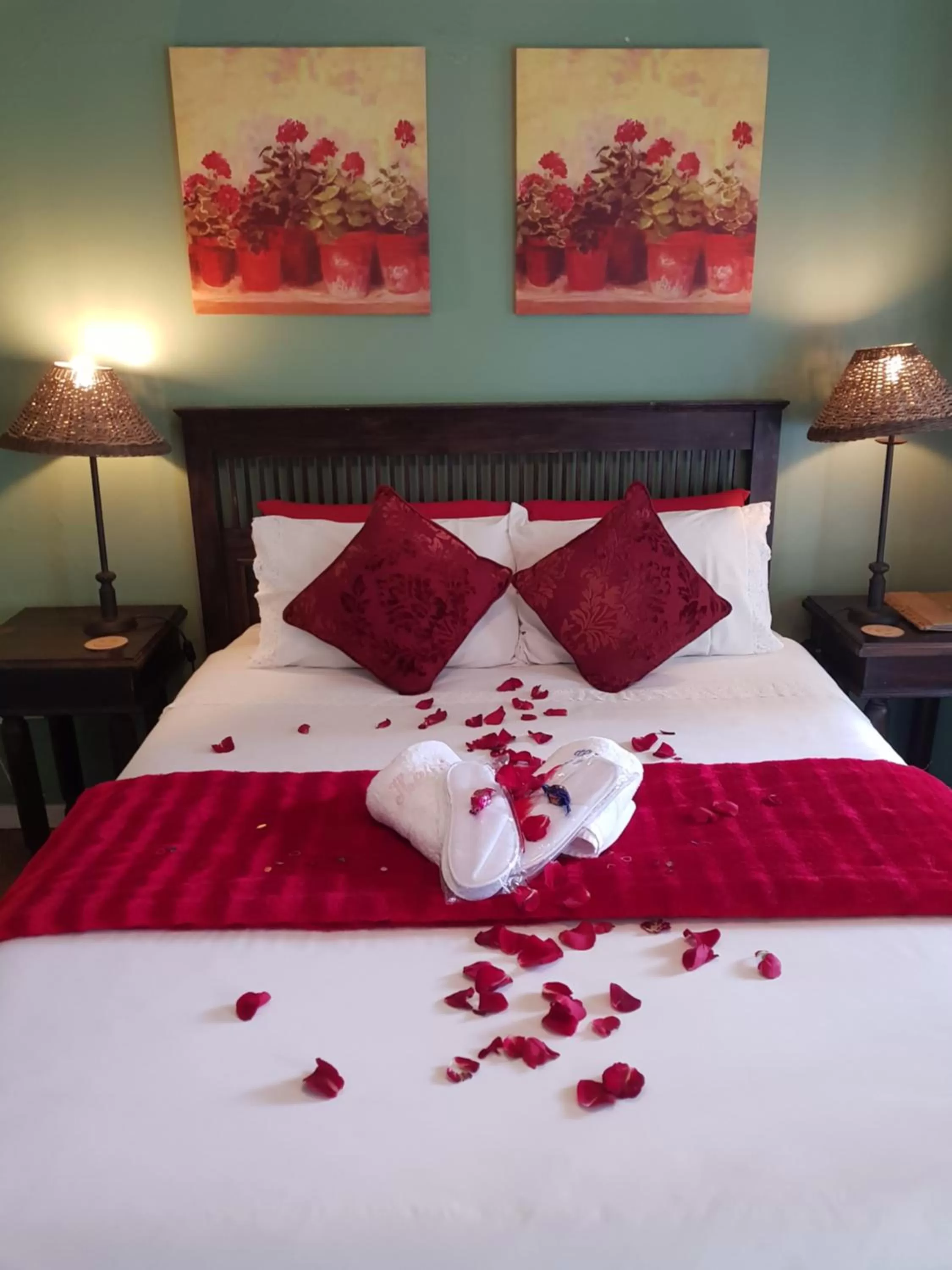 Bed in Umuzi Guest House