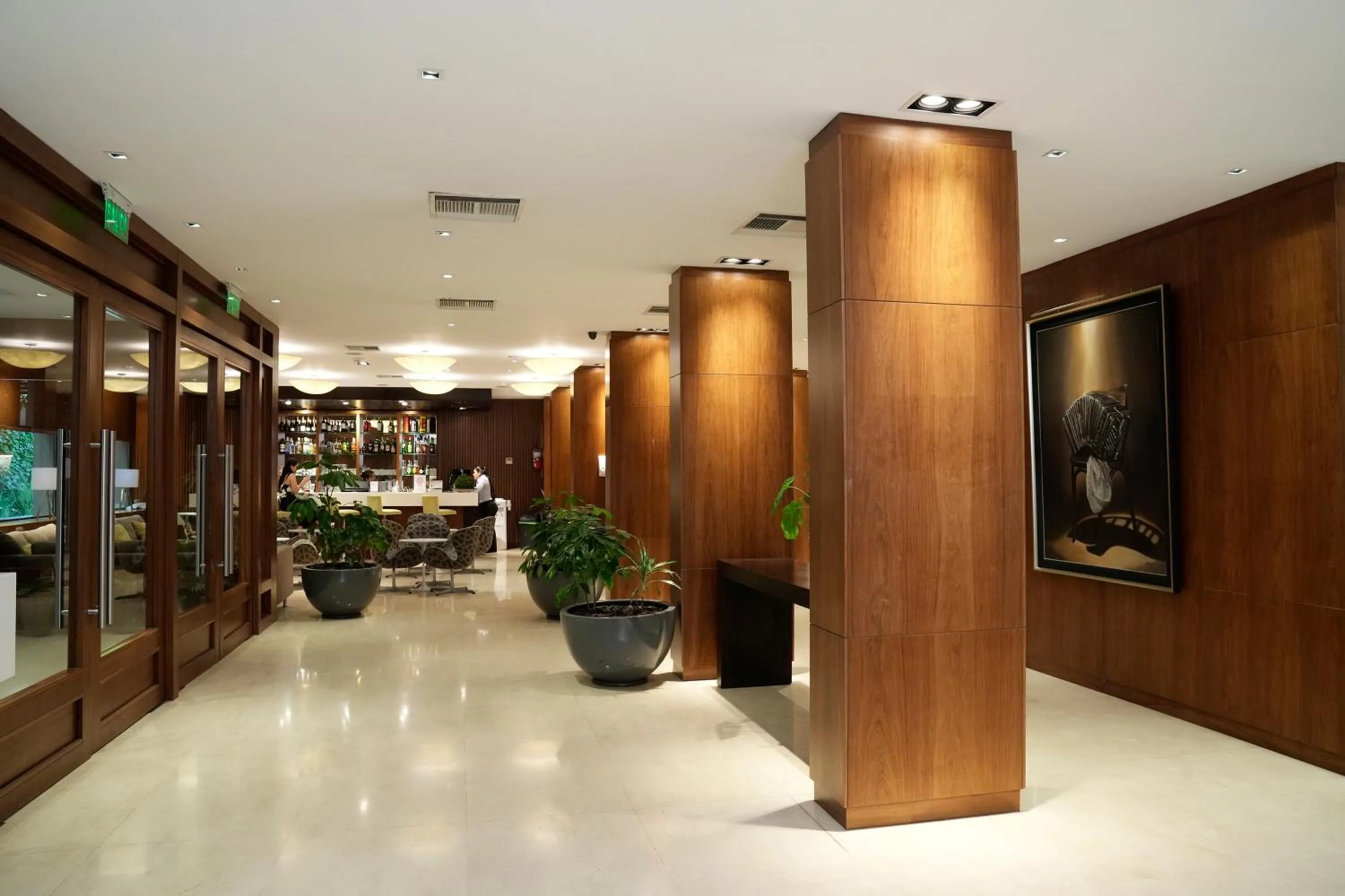 Lobby or reception in Hotel Metropolitano Supara
