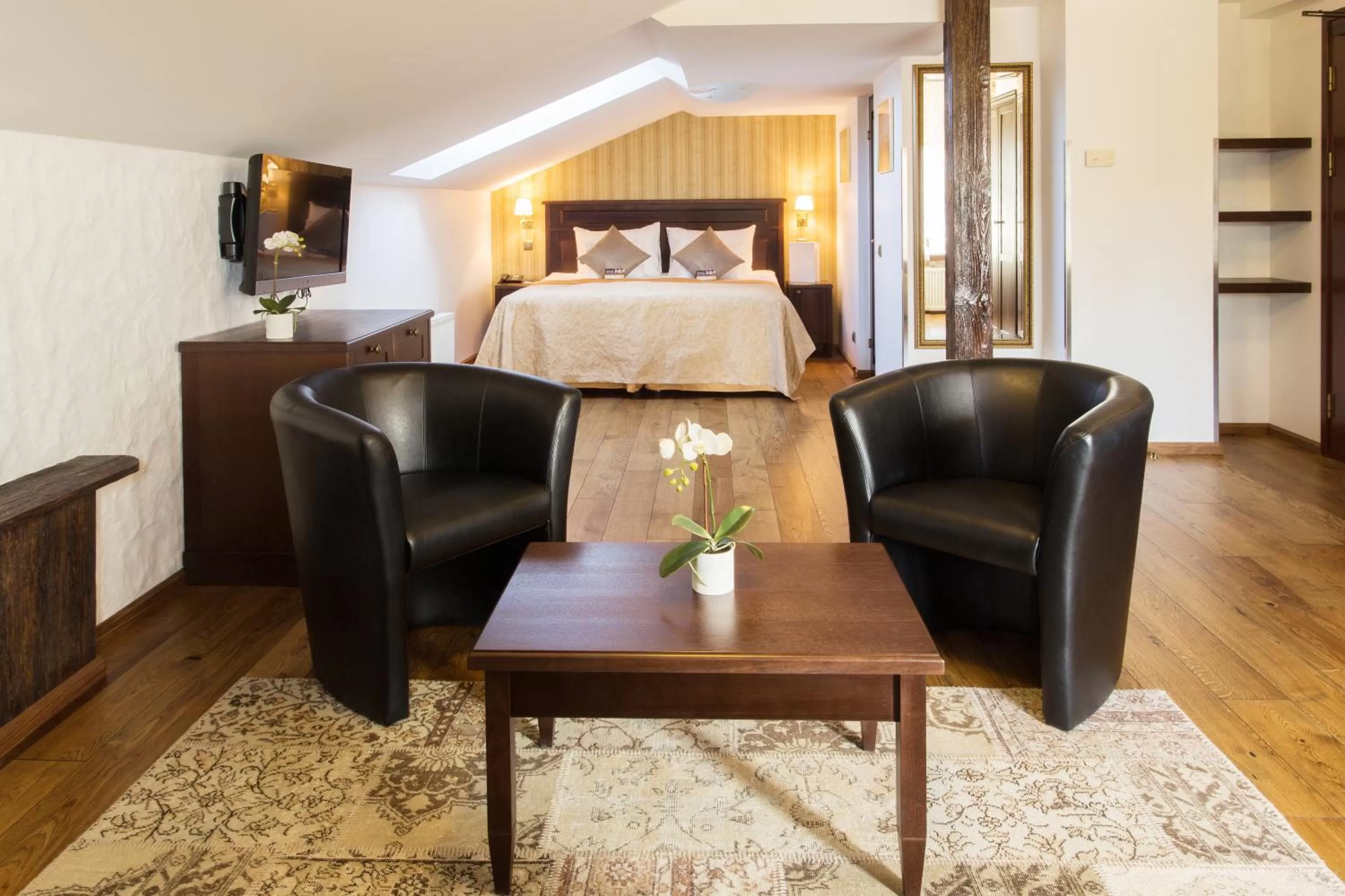 Photo of the whole room, Bed in The von Stackelberg Hotel Tallinn