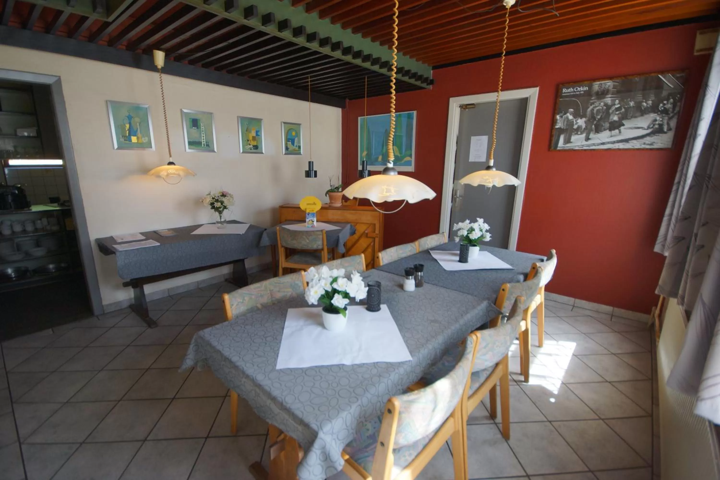 Dining area in Egtved Hotel