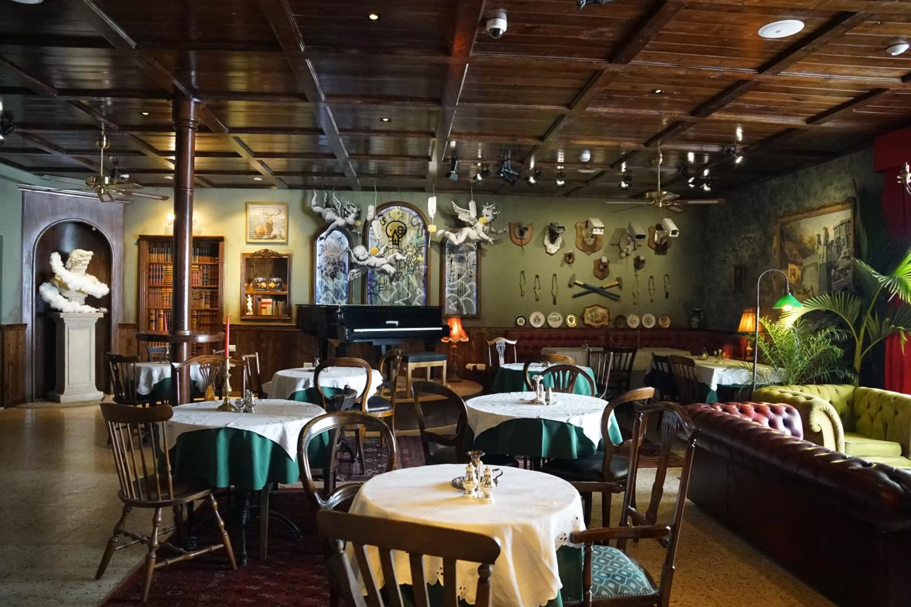 Restaurant/places to eat in The Walled Off Hotel