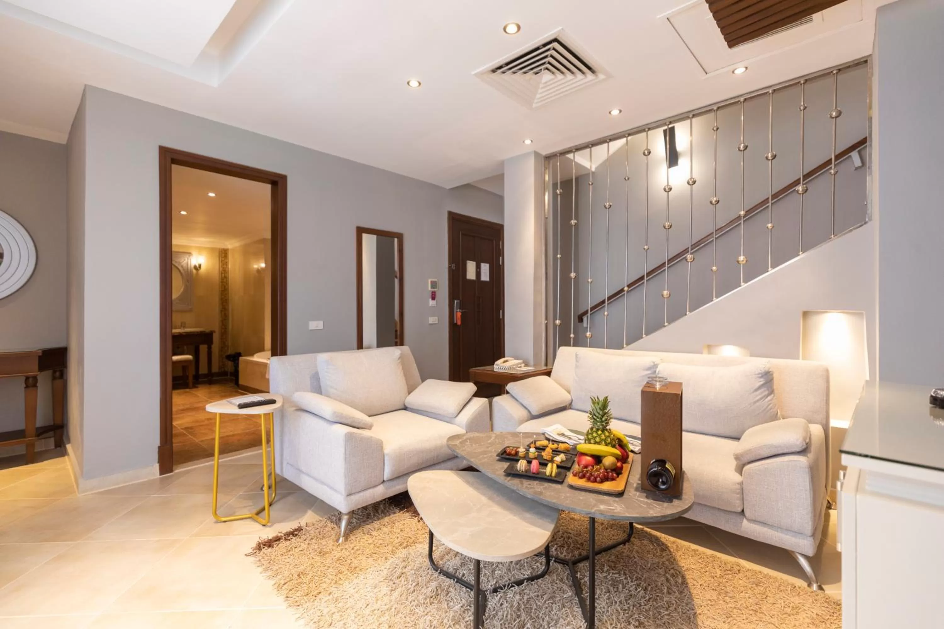 Living room in Sunrise Crystal Bay Resort -Grand Select