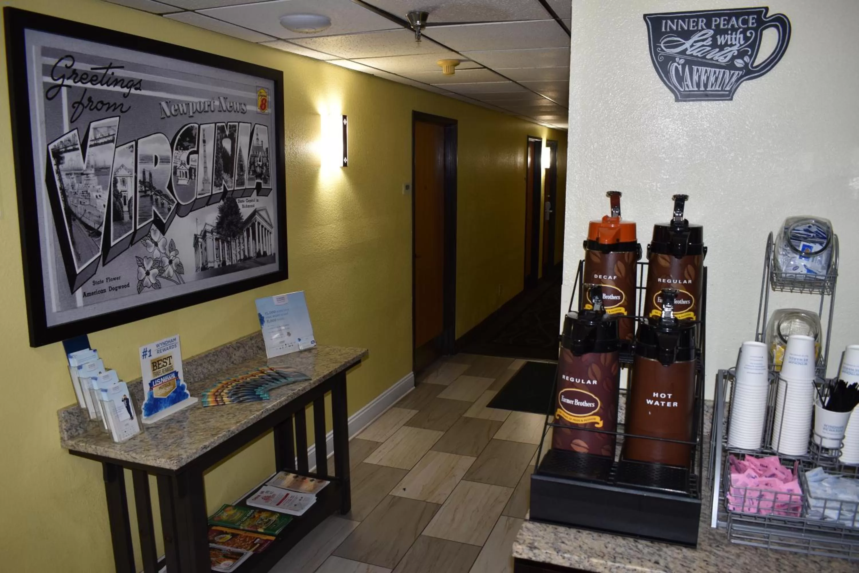 Coffee/tea facilities in Super 8 by Wyndham Newport News/Jefferson Ave.