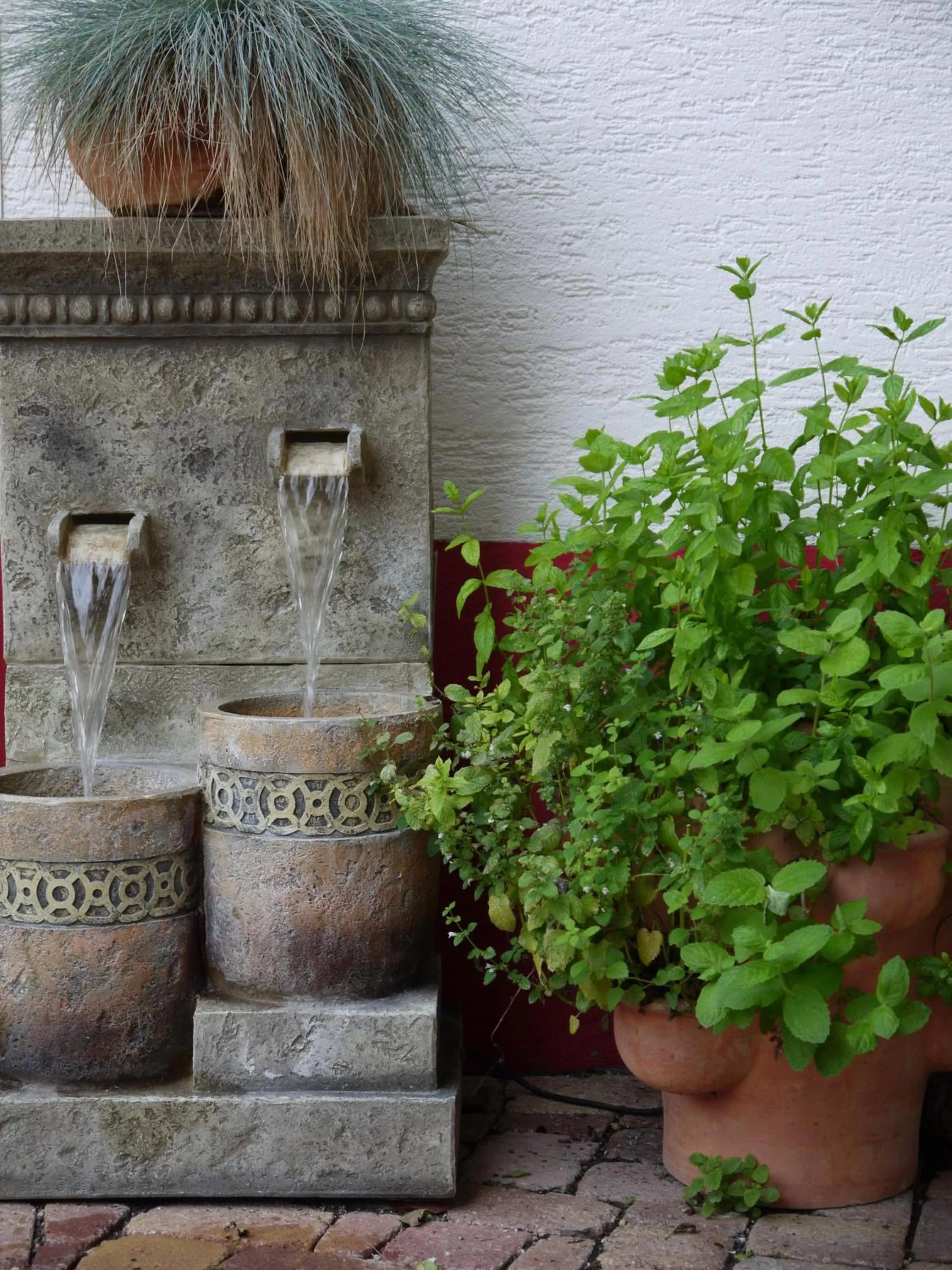 Decorative detail in Hotel Engel