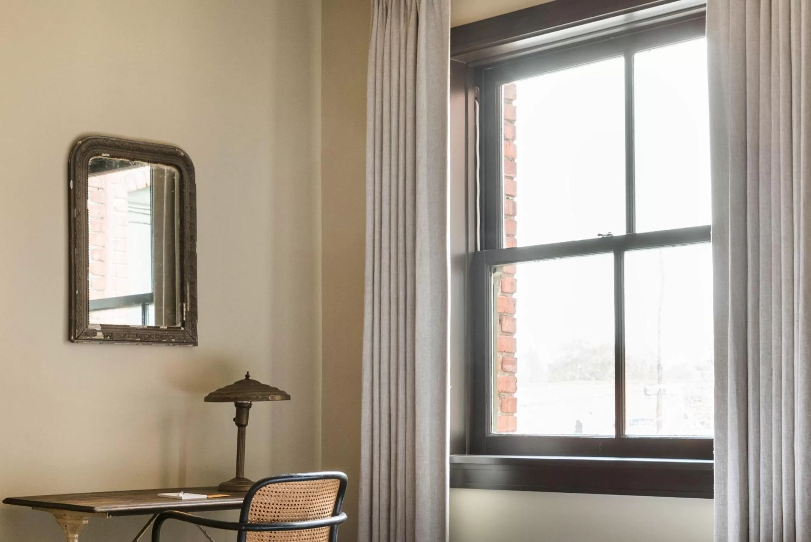 Seating area in KEX Hotel