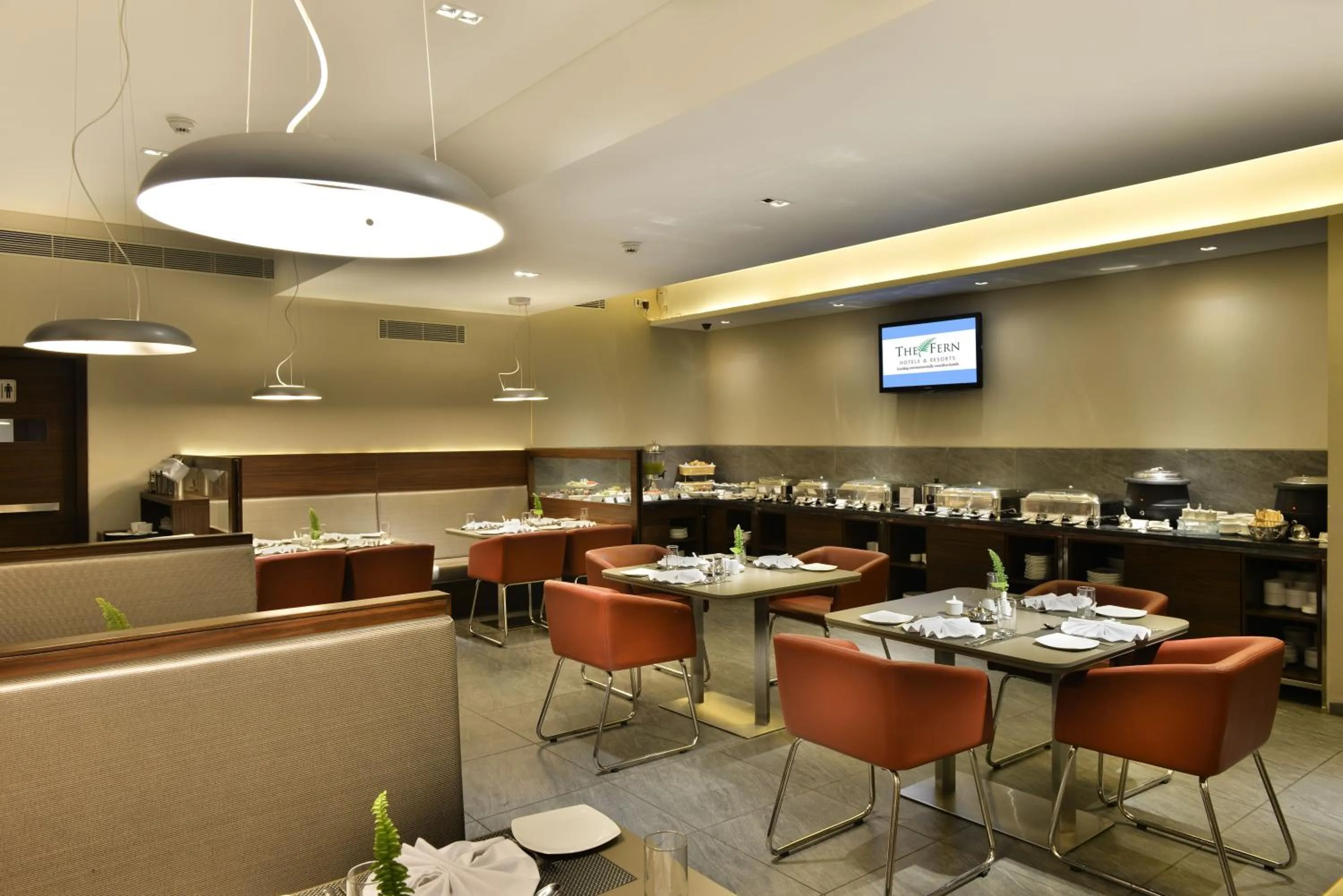 Restaurant/places to eat in The Fern Residency, Vadodara