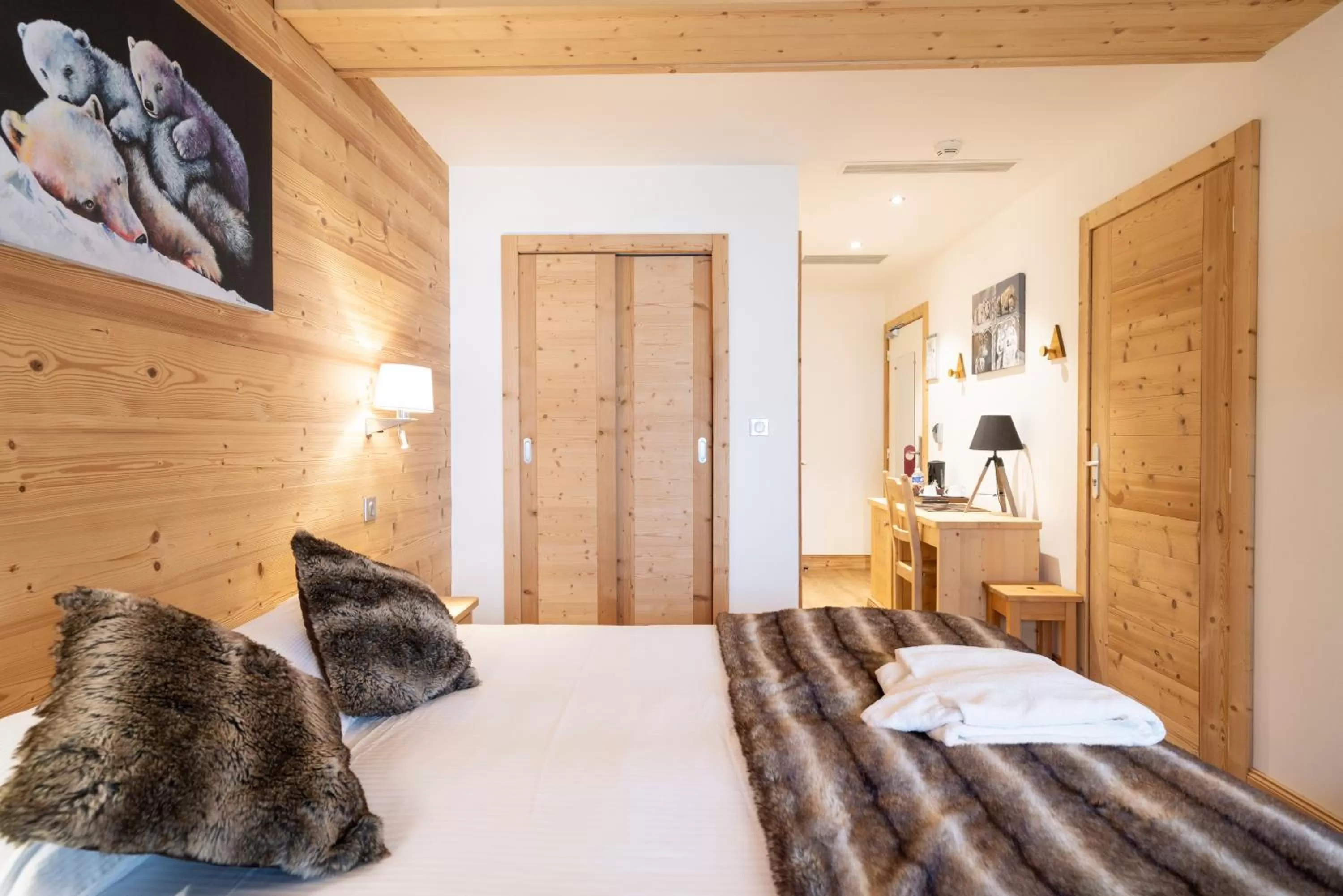 Bed in La Ferme Du Lac