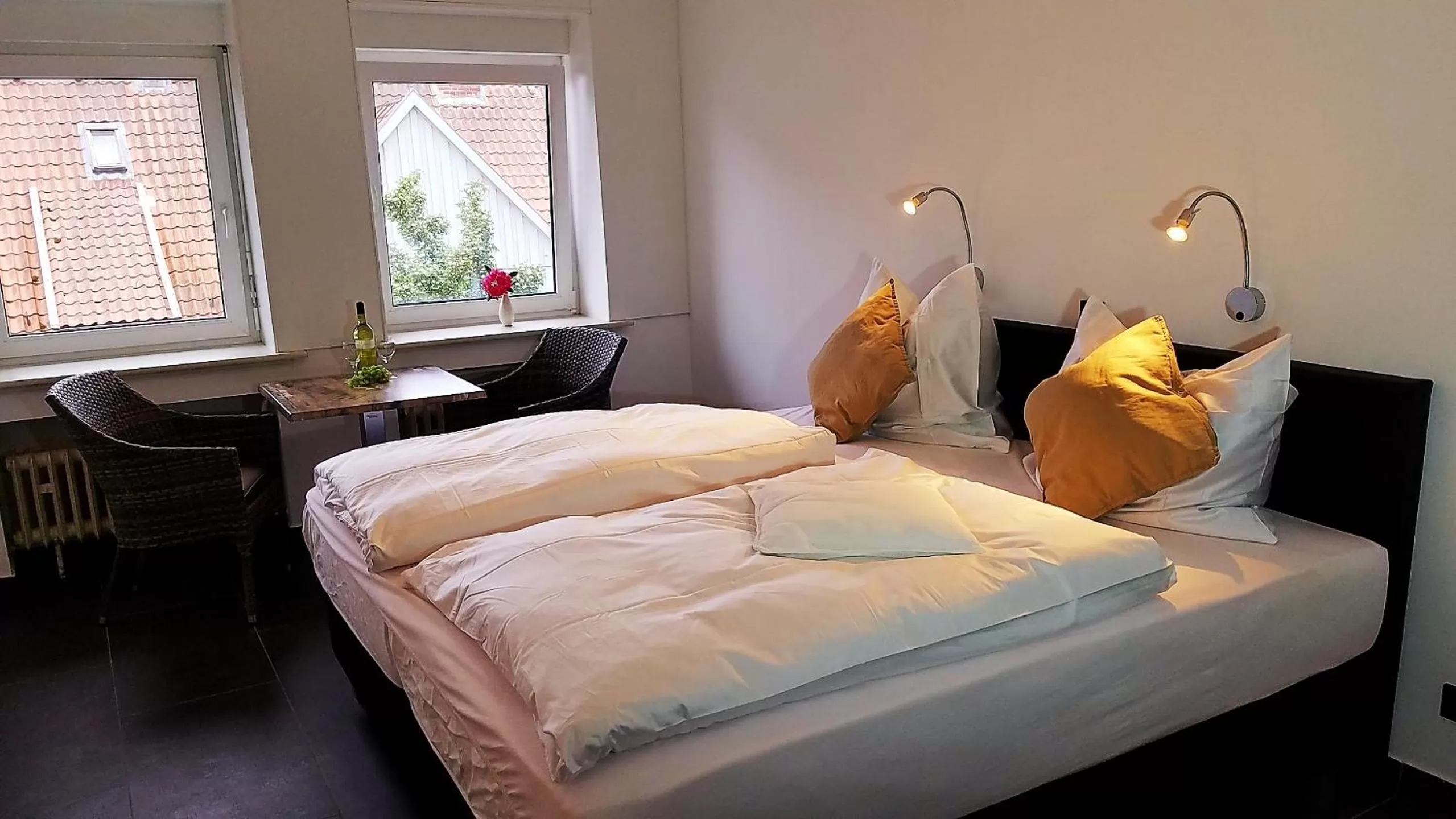 Bed in Hotel Walsroder Hof